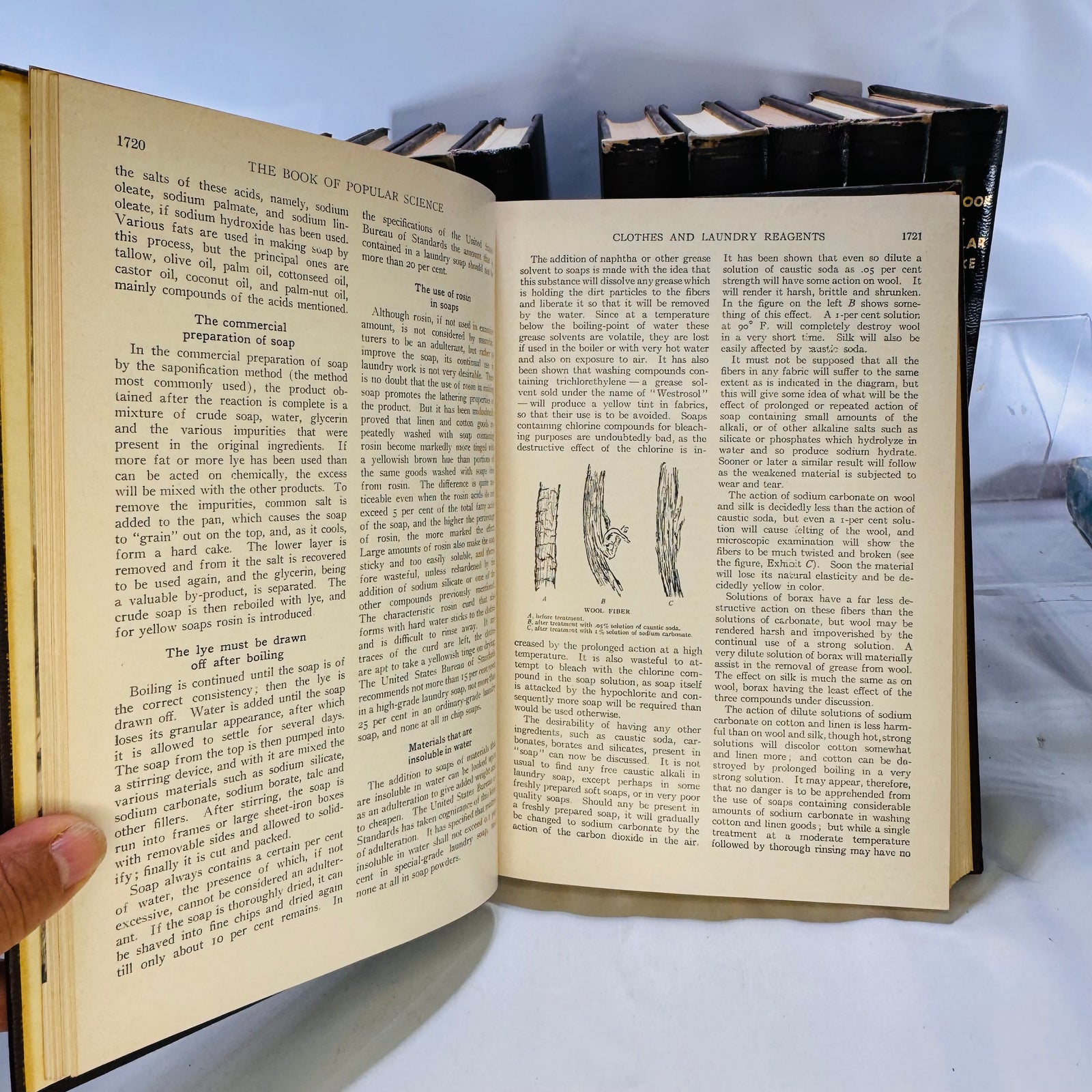 The Book of Popular Science Set by The Grolier Society Inc. 1954 Ten Volumes Hardcover