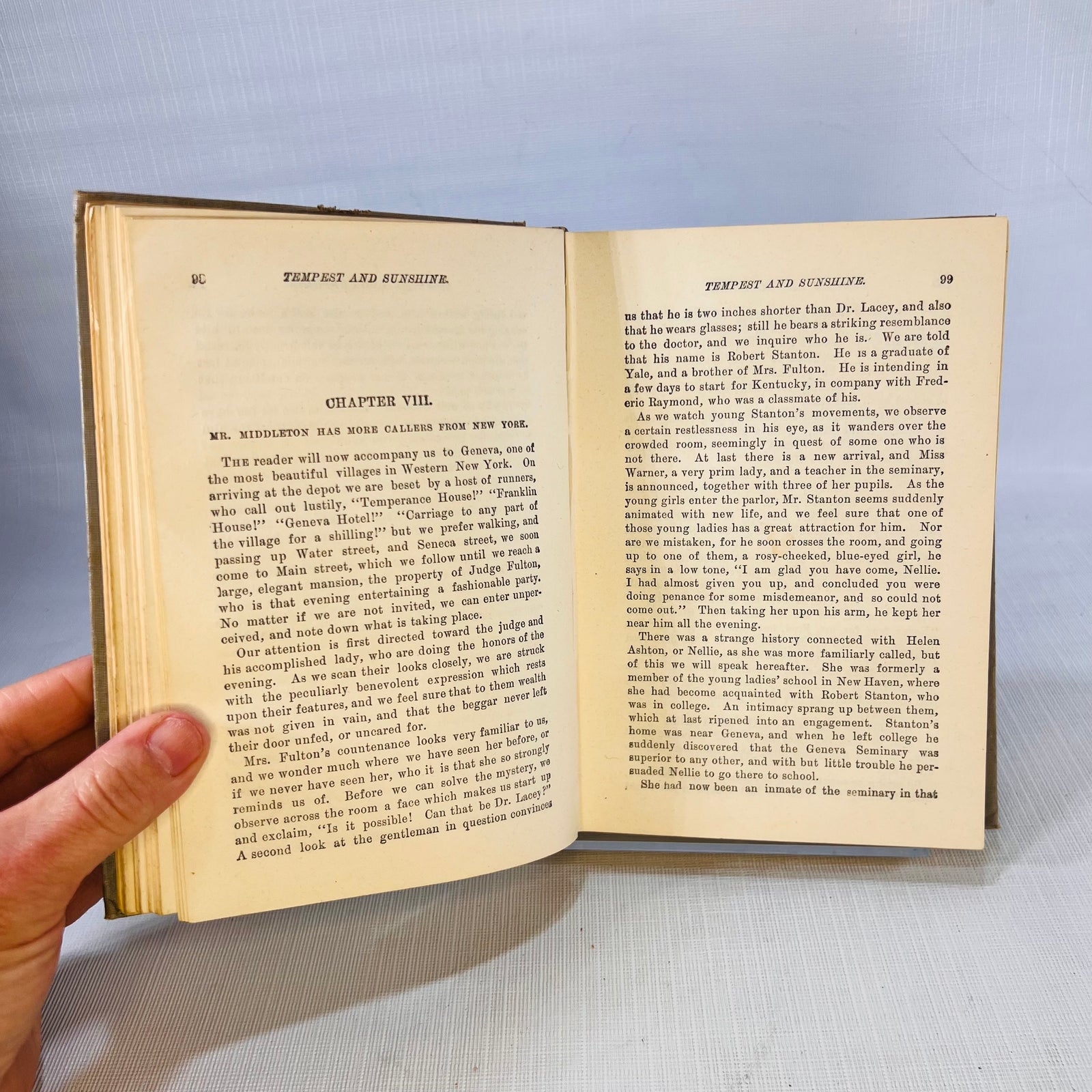 Tempest and Sunshine or Life in Kentucky by Mrs. Mary J. Holmes The Federal Book Company