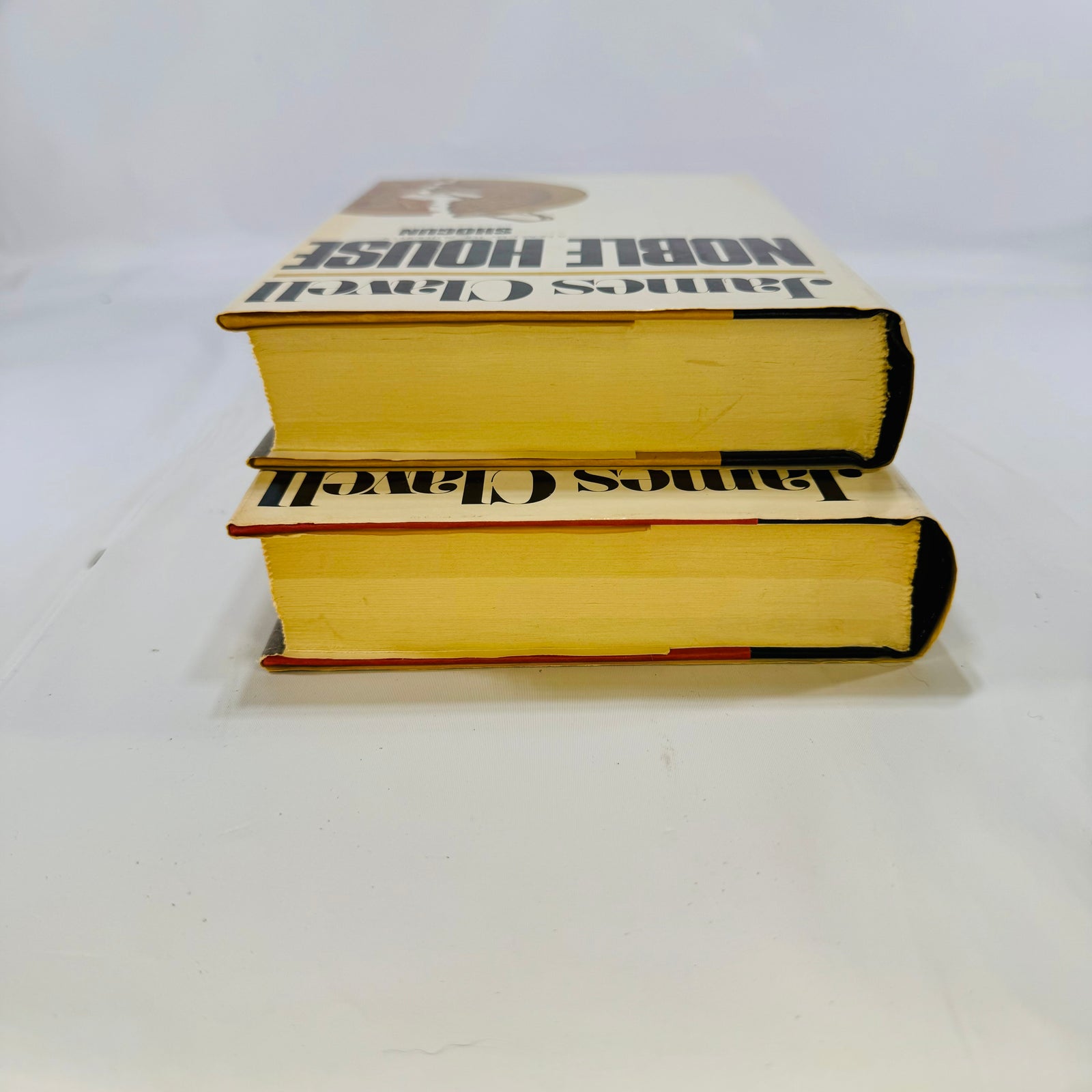 Noble House Volume One & Two by James Clavell 1981 Delecort Press