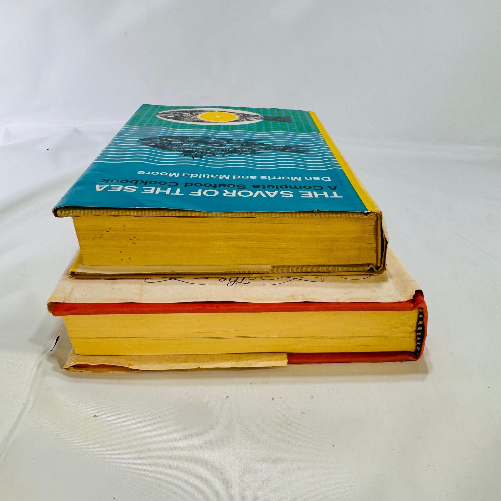 The Mystic Seaport & The Savor of the Sea Vintage Cookbooks