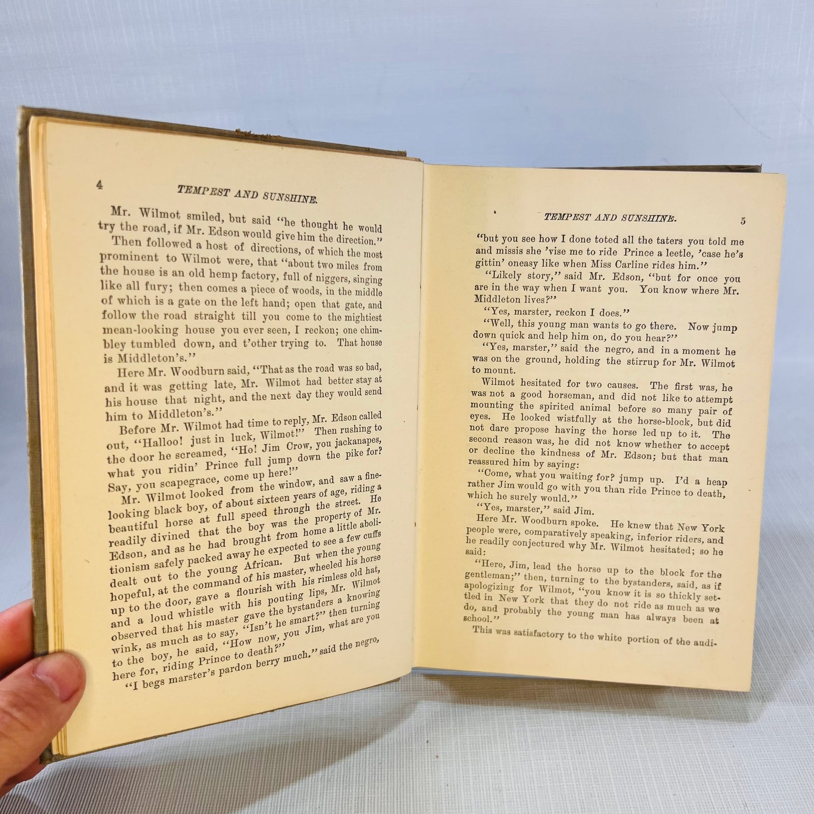 Tempest and Sunshine or Life in Kentucky by Mrs. Mary J. Holmes The Federal Book Company