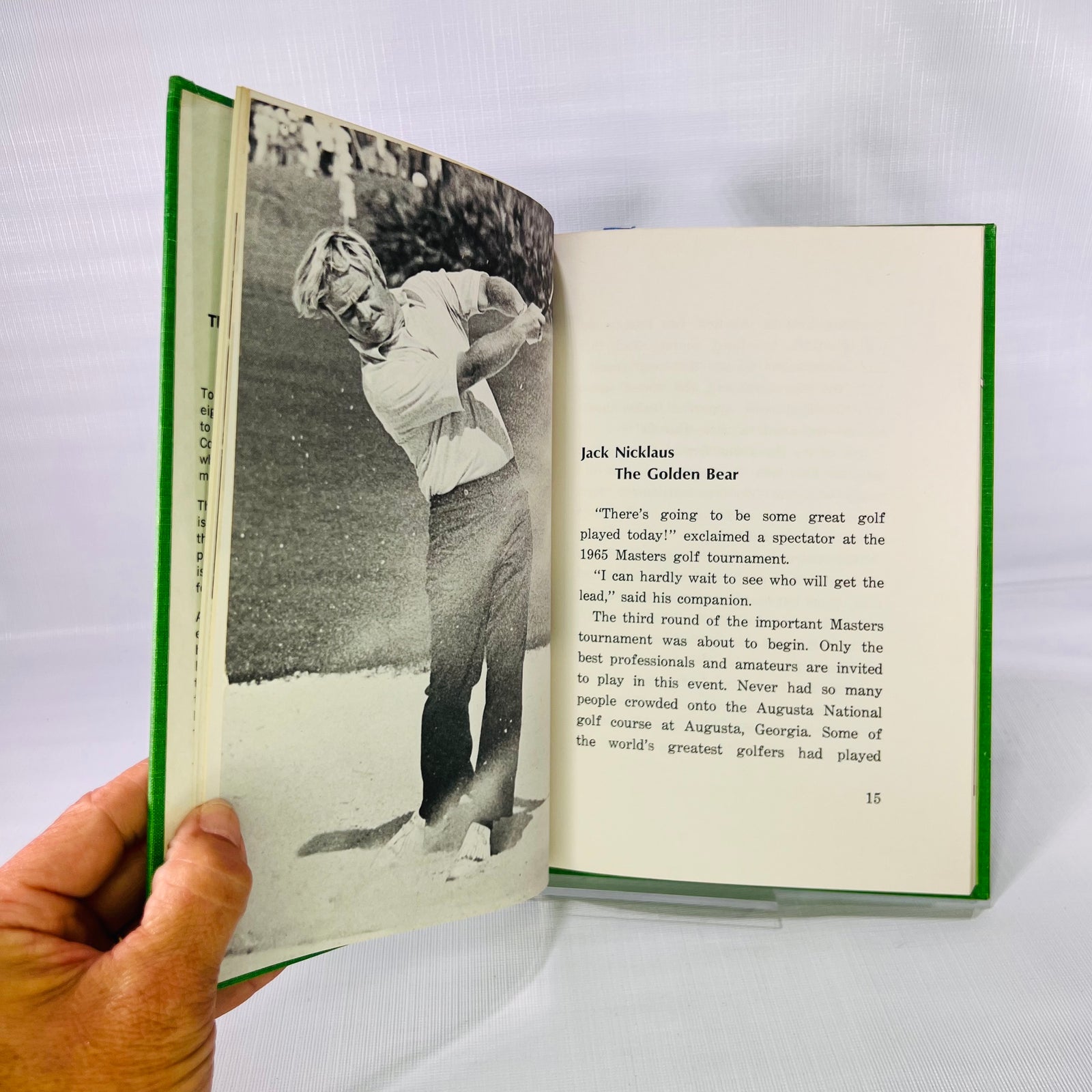 Golfing Greats Two Top Pros by Guernesy Van Riper, Jr. 1975 Garrard Publishing Co.