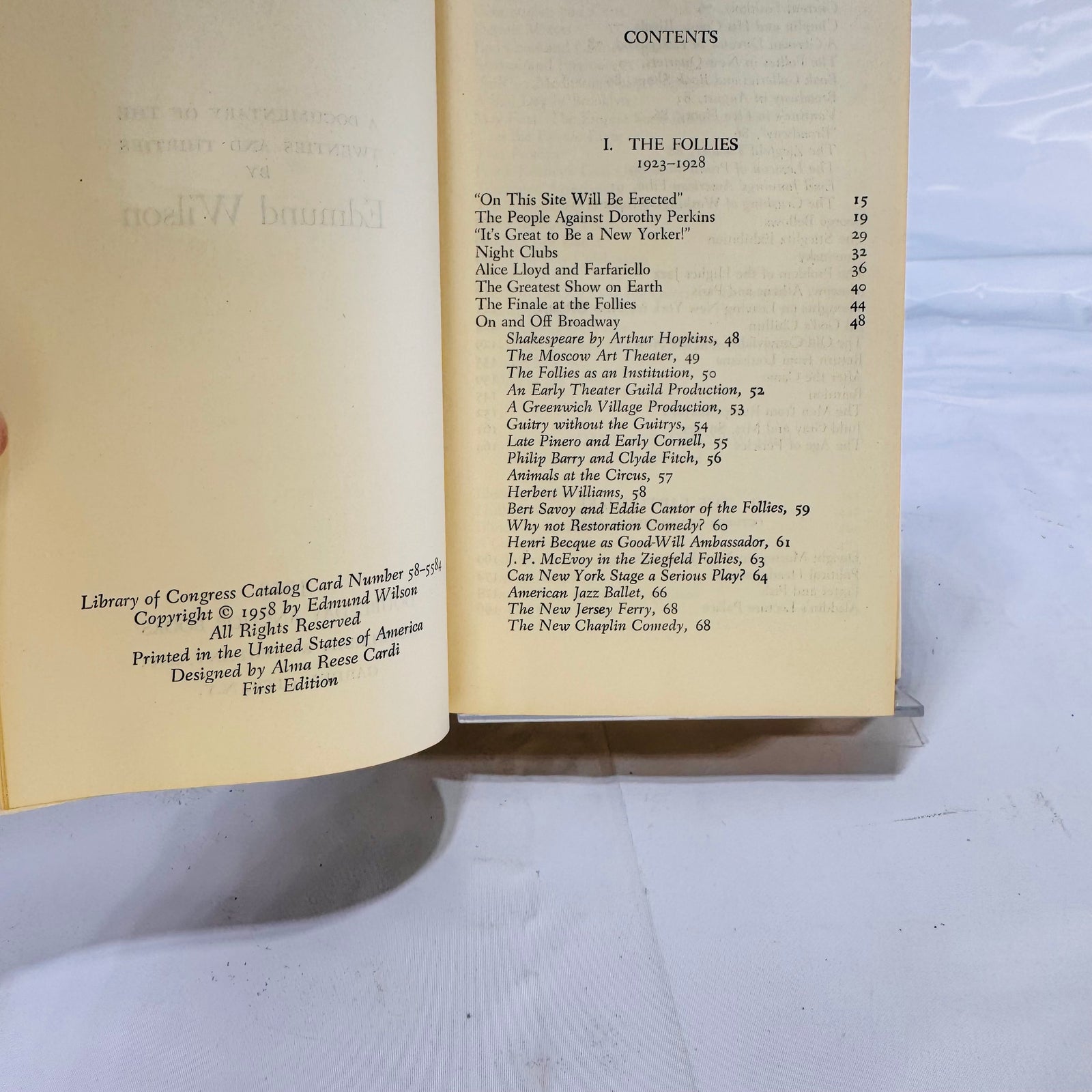 The American Earthquake by Edmund Wilson (1958), Doubleday Anchor Books, Hardcover with Dust Jacket