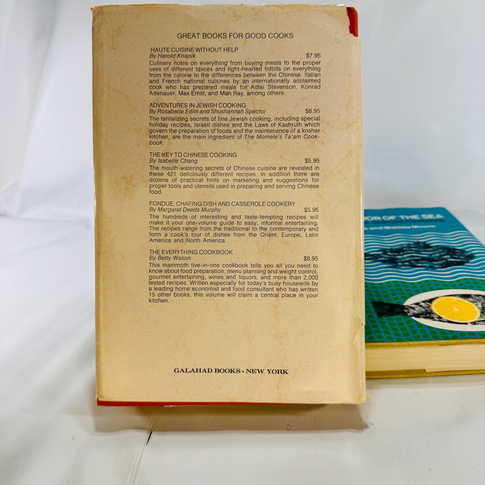 The Mystic Seaport & The Savor of the Sea Vintage Cookbooks