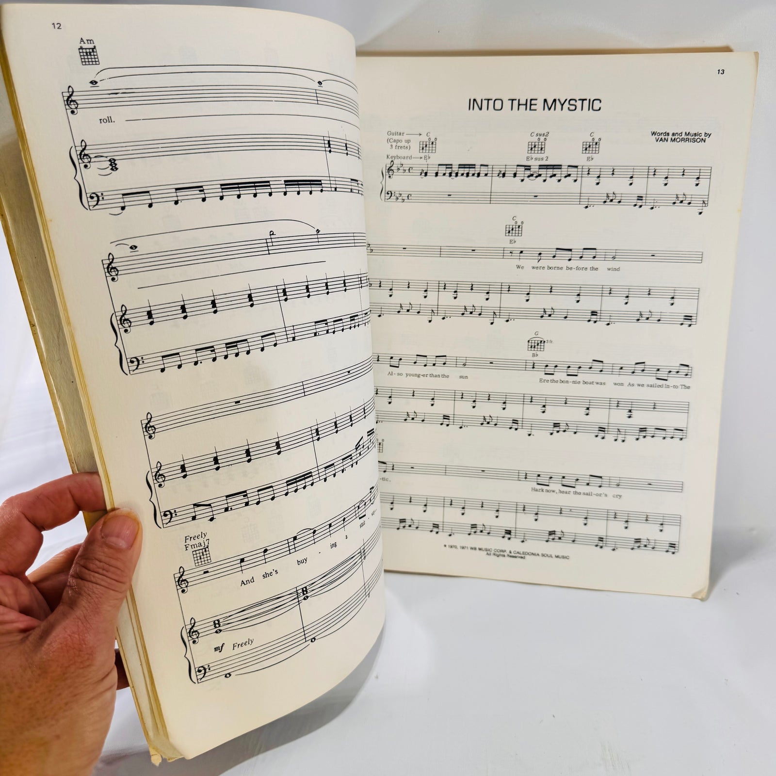 Into the Mystic sheet music pages, Stairway to Heaven & 51 Rock Classics