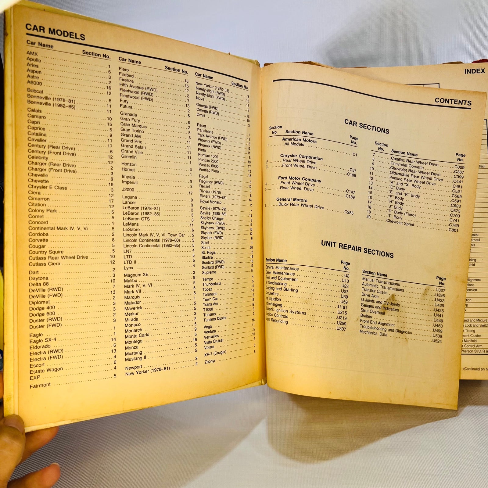 Chilton's Auto Repair Manual Domestic and Canadian Cars from 1978-1985 by Alan F. Turner 1984 Chilton Book Company