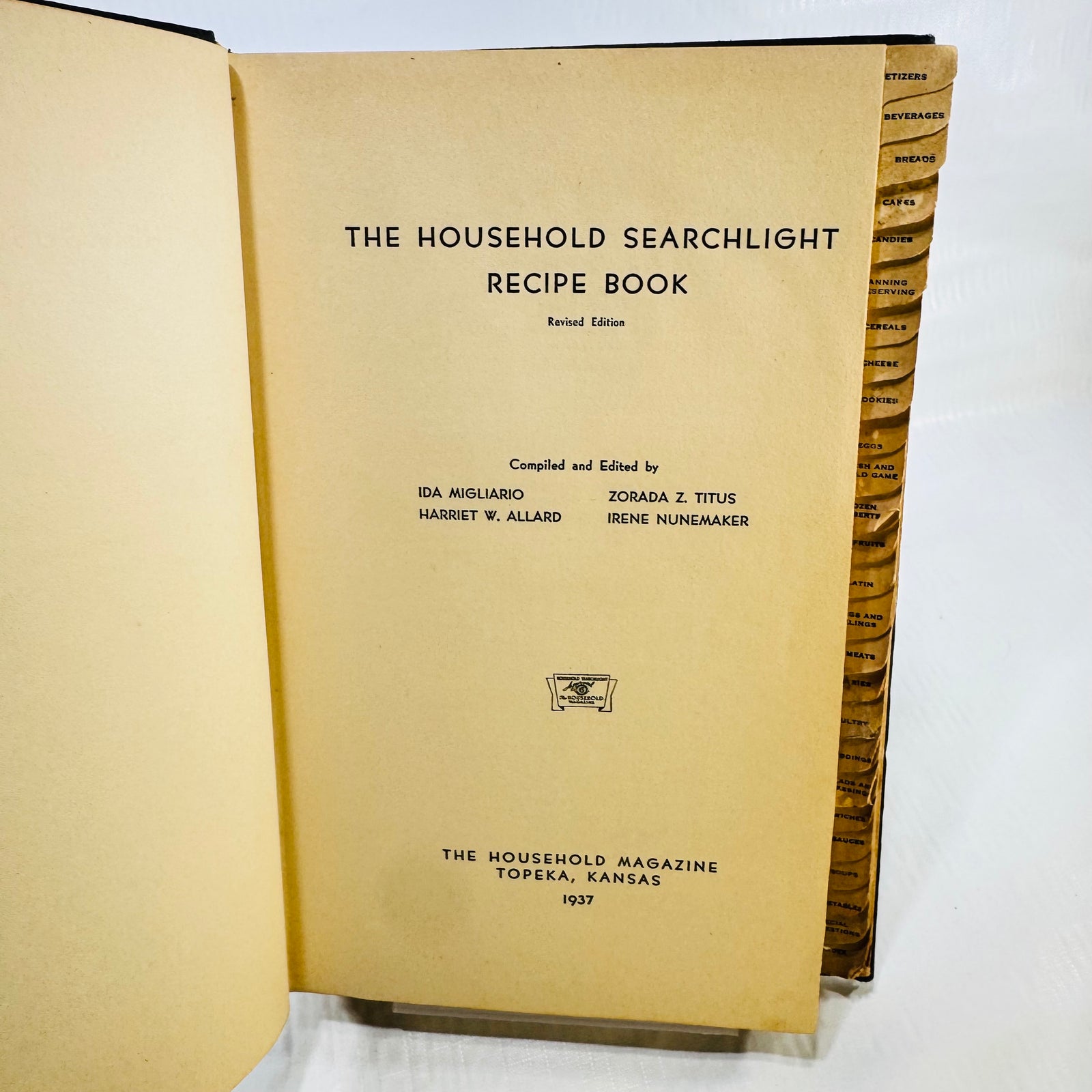 1937 revised edition title page