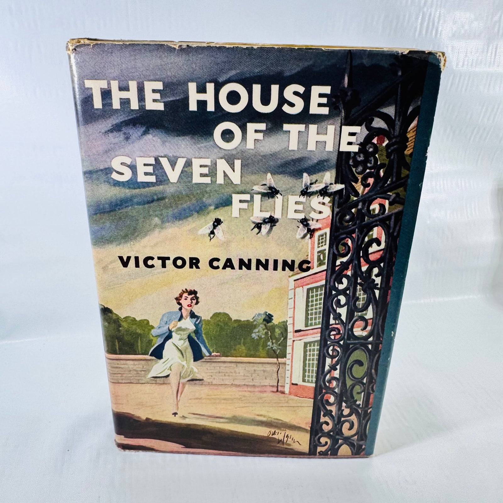 The House of the Seven Flies by Victor Canning front dust jacket