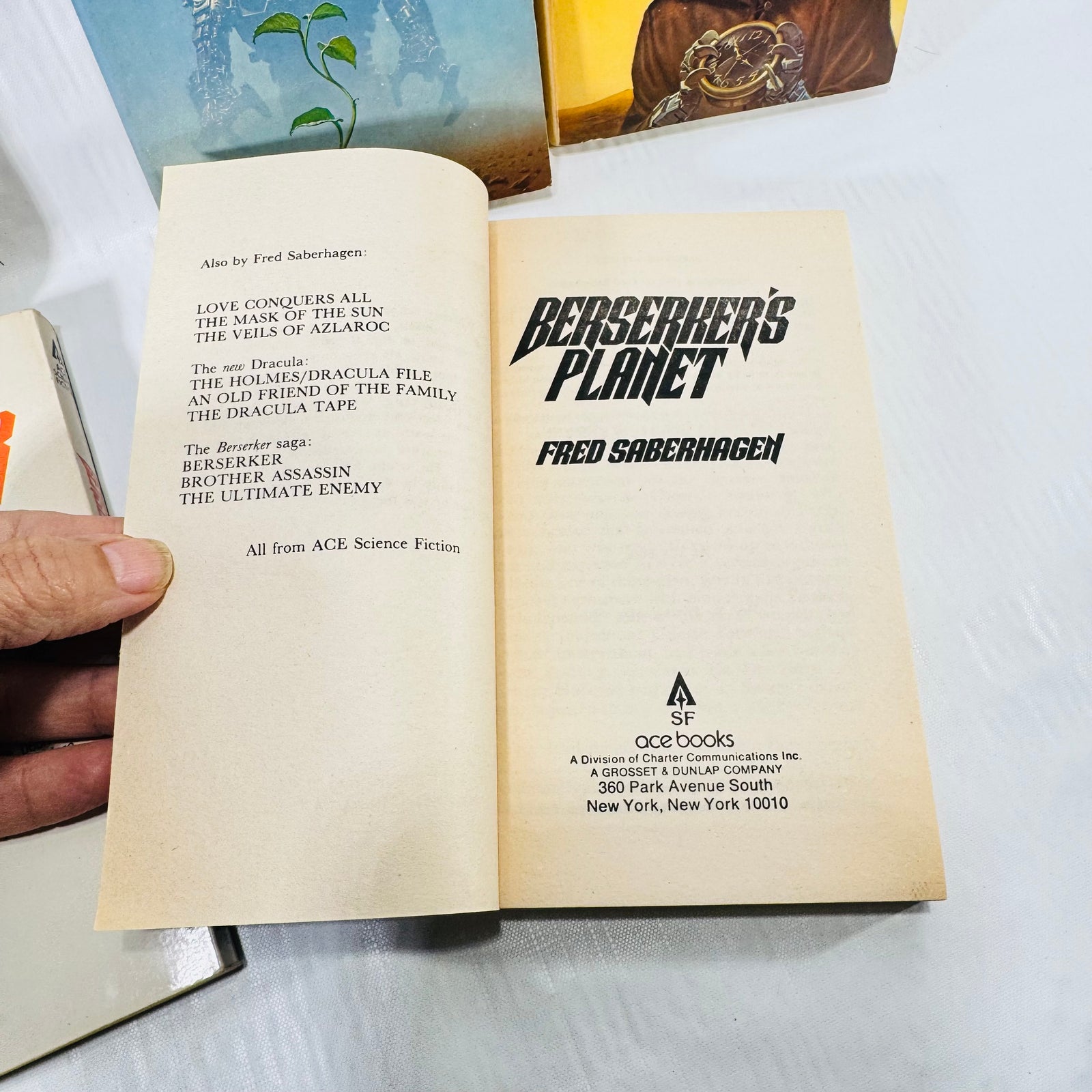 Berserker's Planet title page