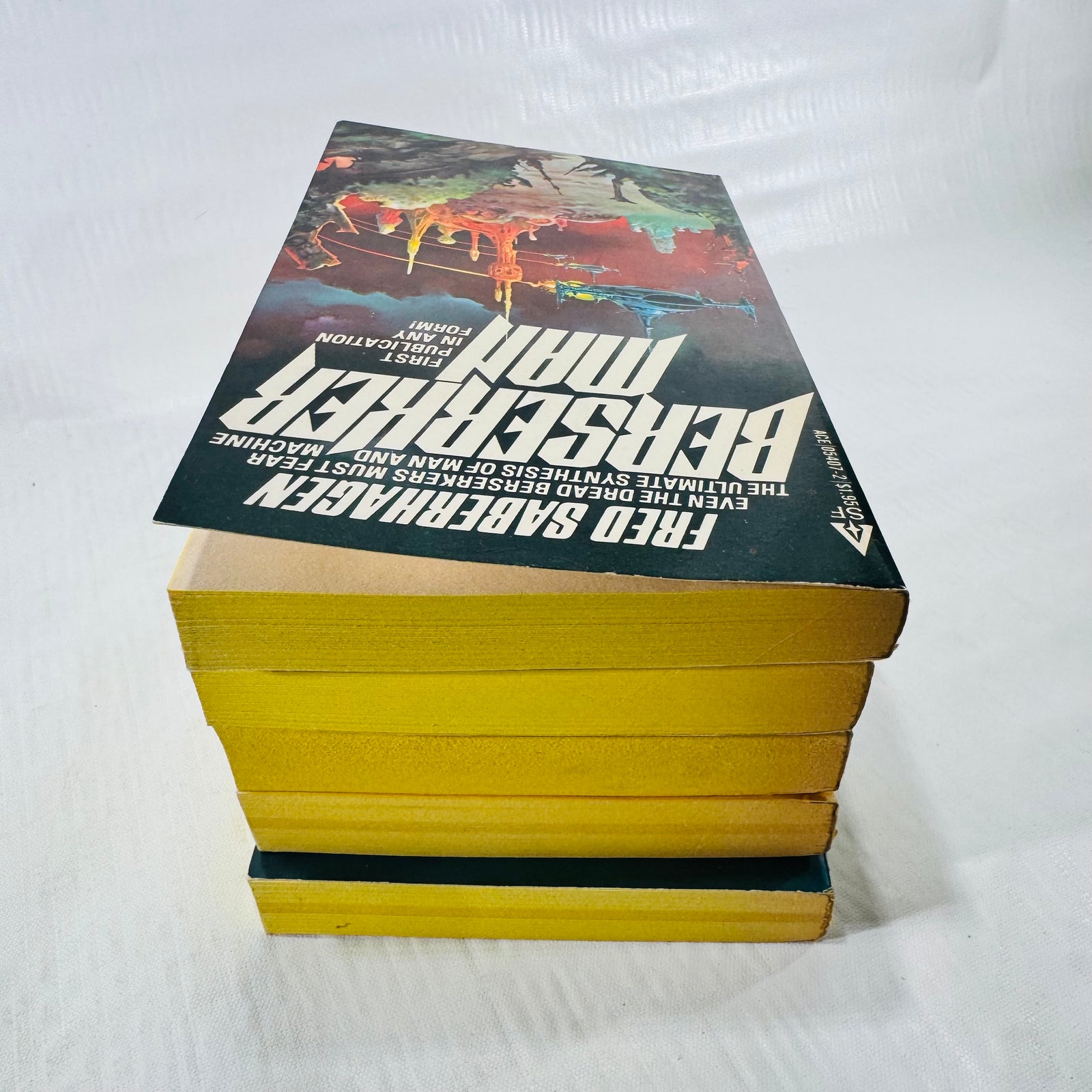 Berserker paperback bundle top edges