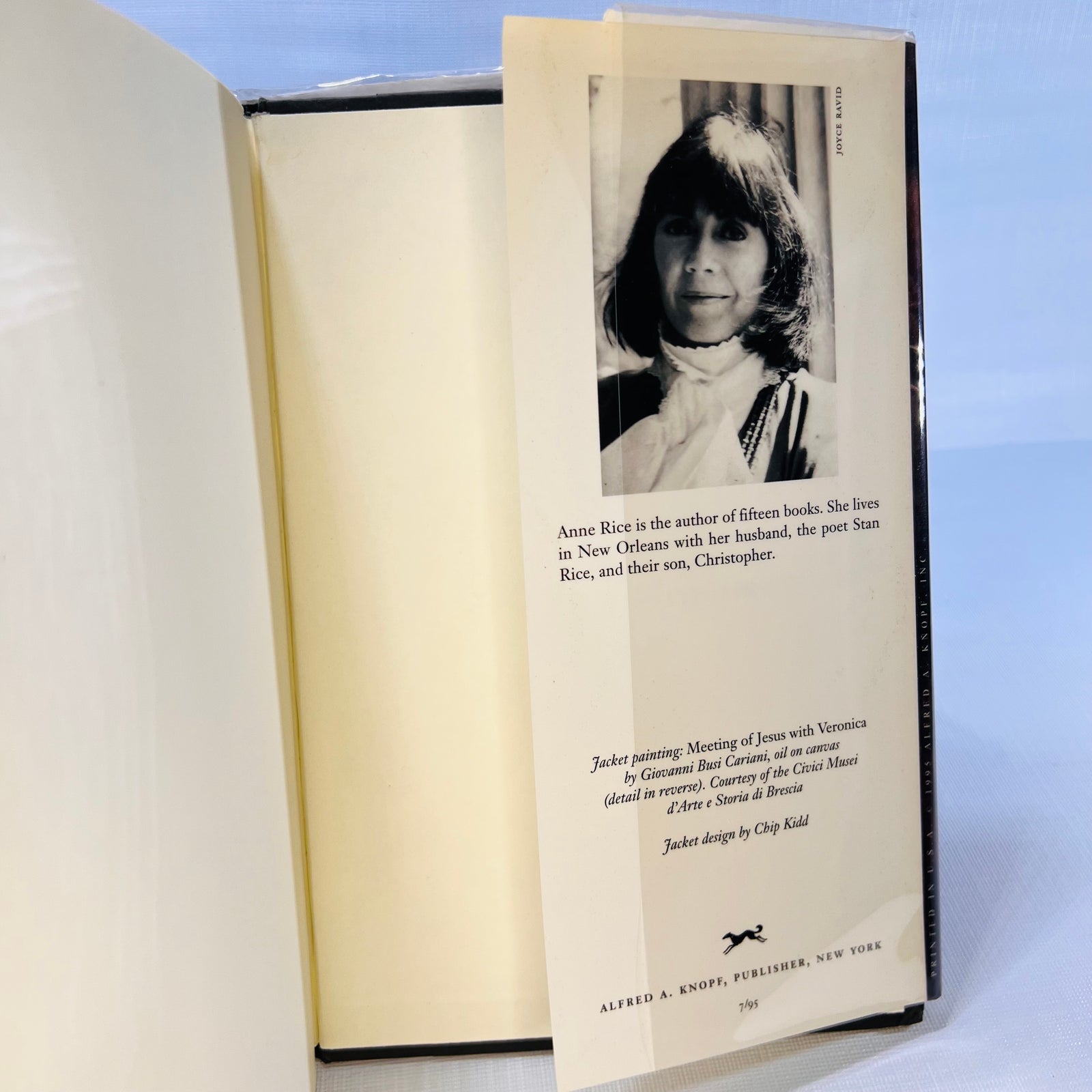 Memnoch the Devil by Anne Rice The Vampire Chronicles 1995 First Edition Alfred A. Knopf