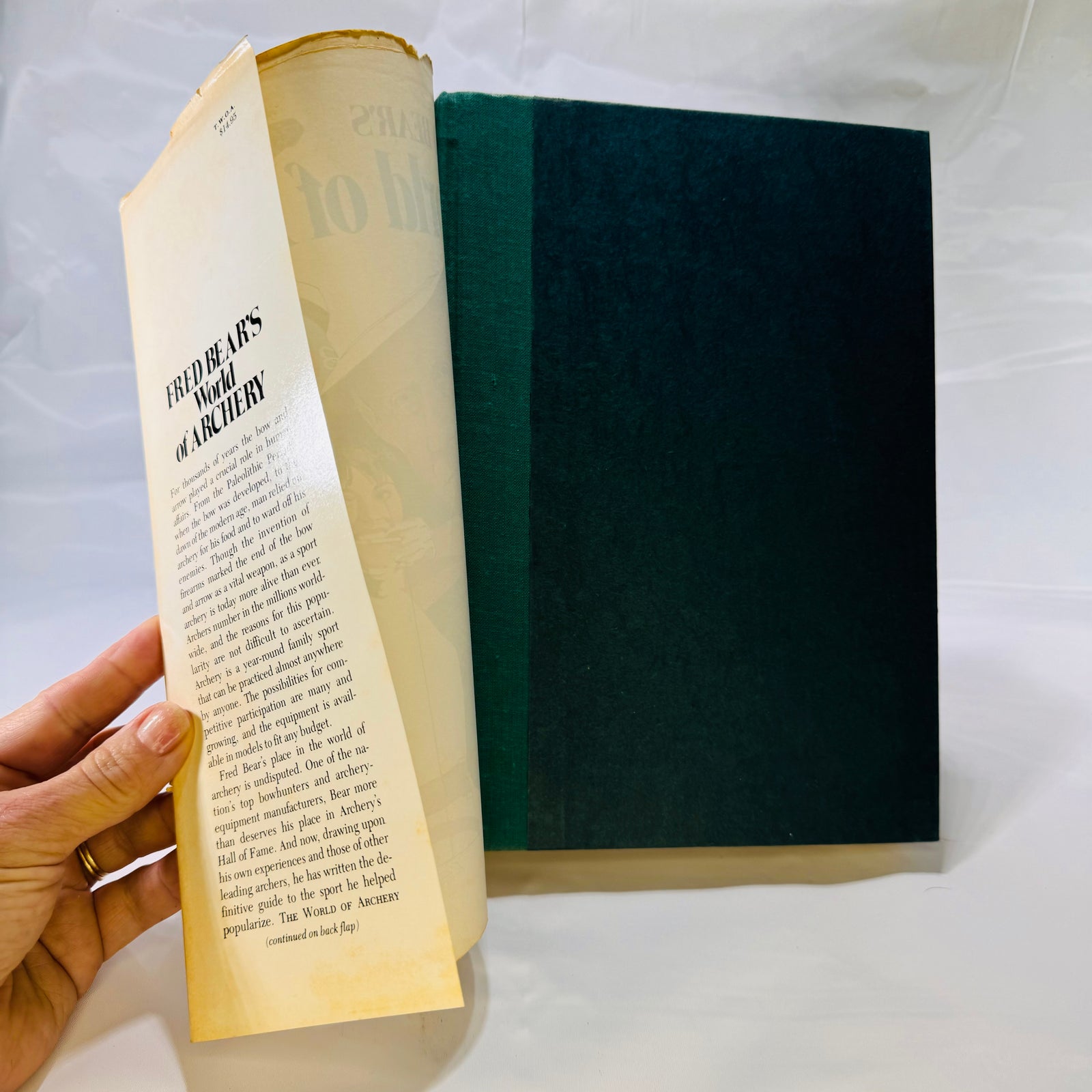 Fred Bear's World of Archery by Fred Bear (1979), First Edition Hardcover