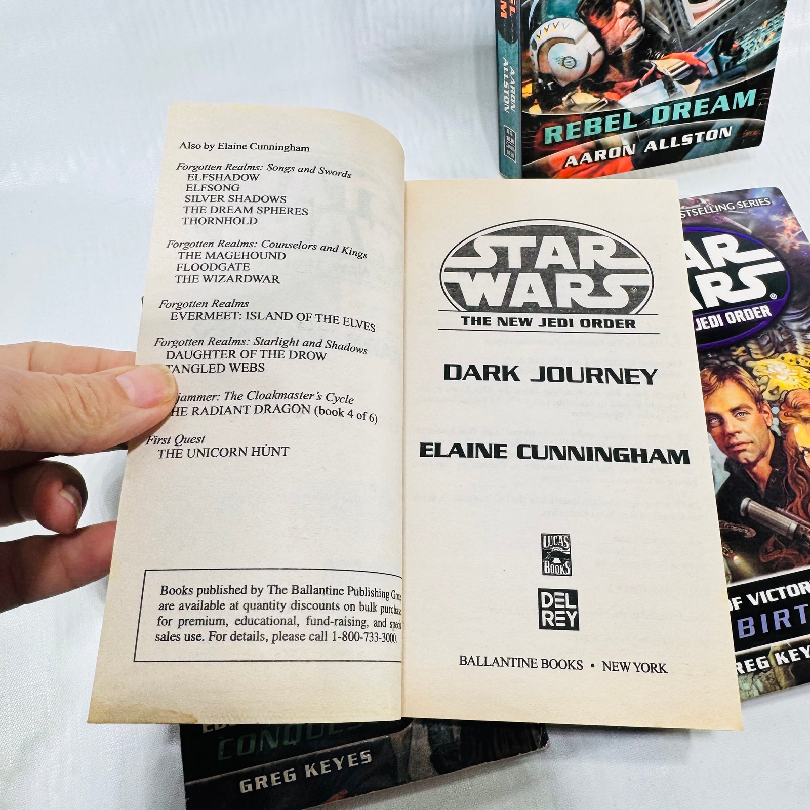 Dark Journey title page