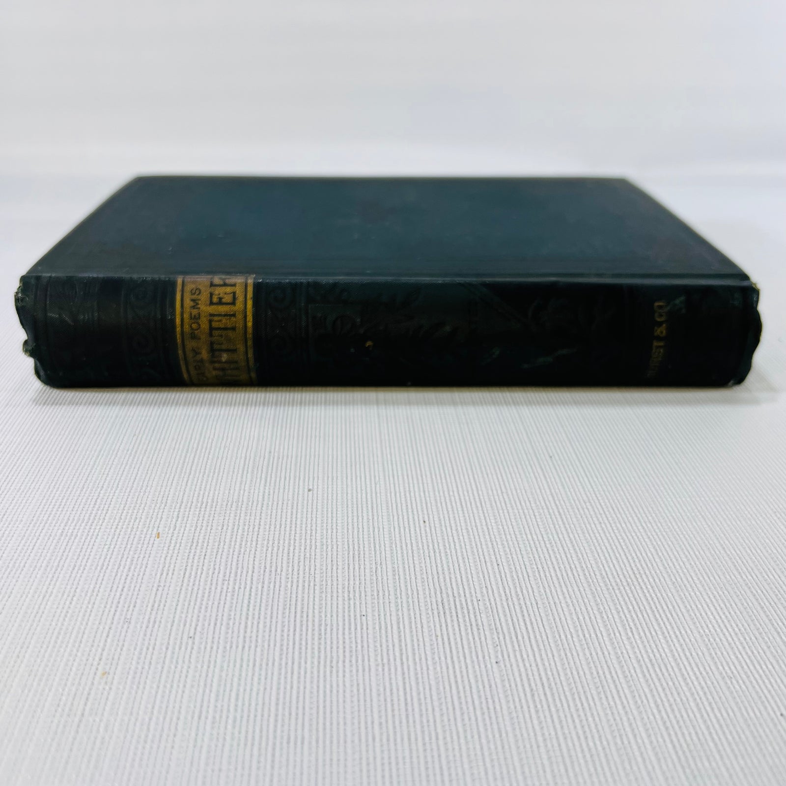 Poems by John G. Whittier Hurst & Co. Publishers