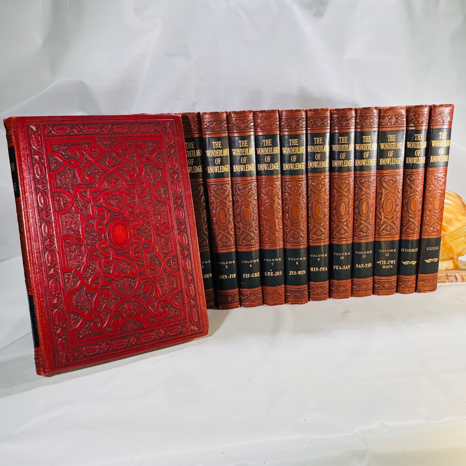 The Wonderland of Knowledge Pictorial Encyclopedia Set 1956 14 Volumes Wonderland of Knowledge Corp.