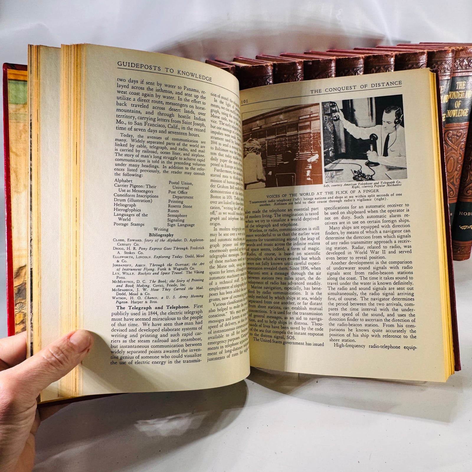 The Wonderland of Knowledge Pictorial Encyclopedia Set 1956 14 Volumes Wonderland of Knowledge Corp.