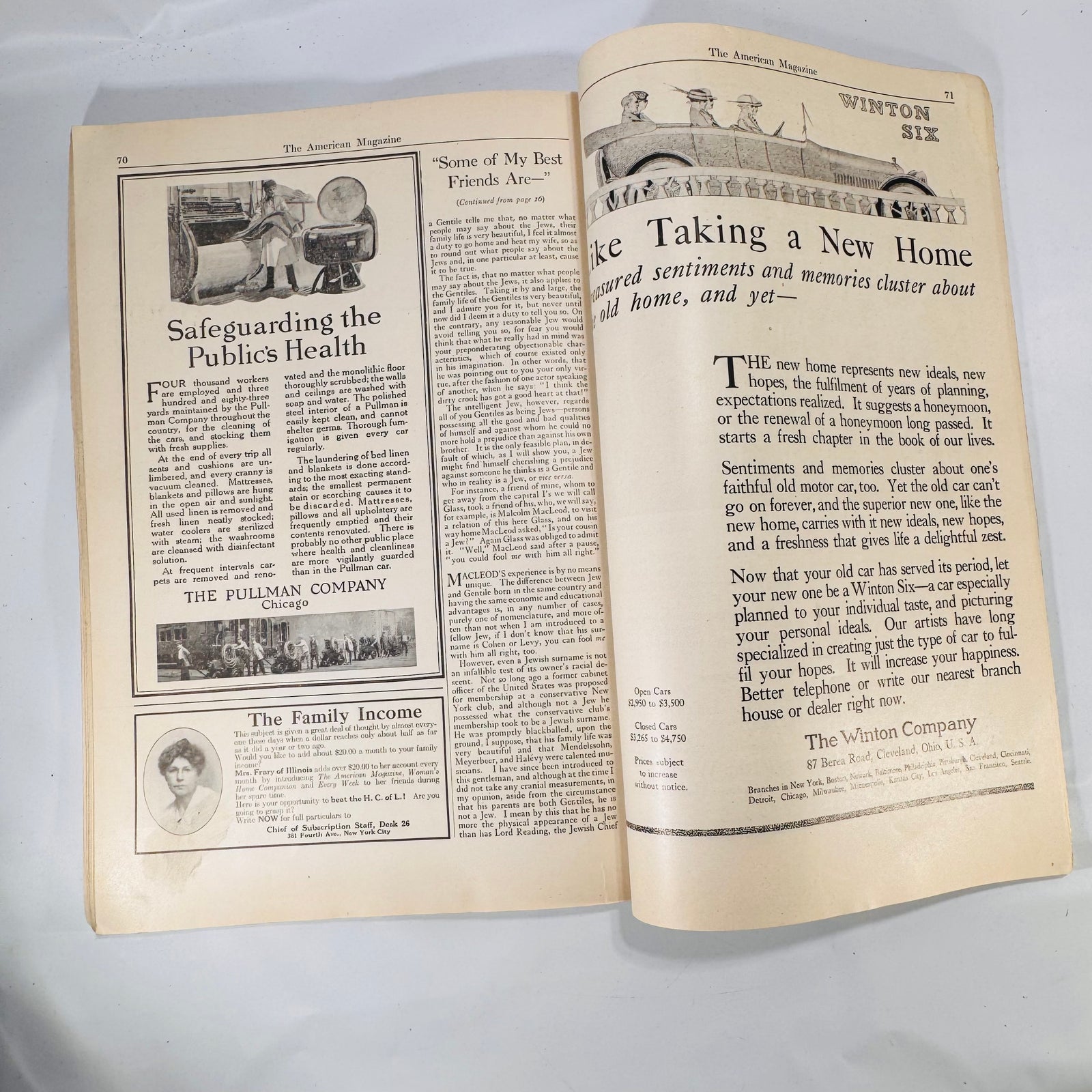 The American Magazine (January 1919 & February 1918) – Vintage Illustrated Journalism & Fiction