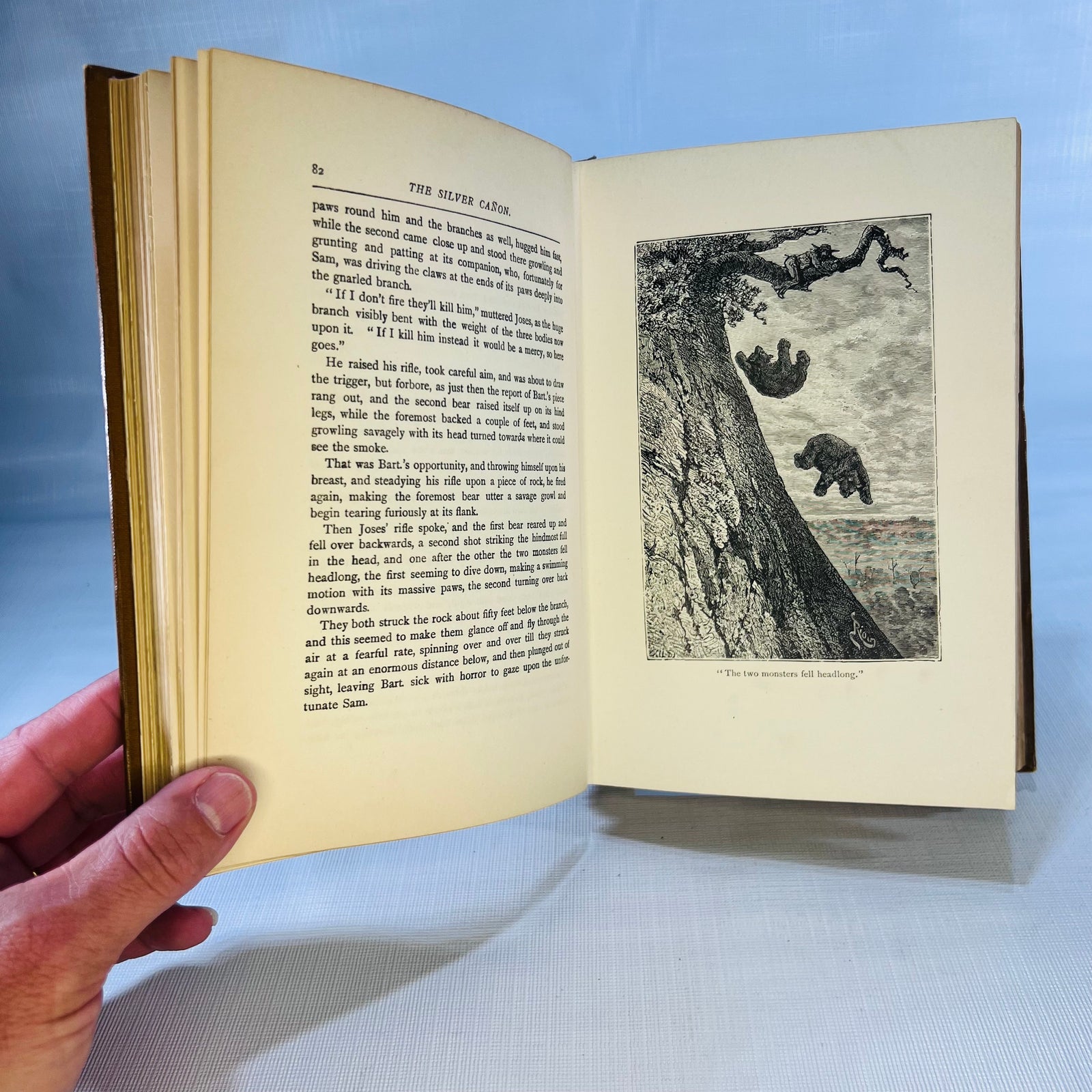 The Silver Canon A Tale of the Western Plains by George Manville Fenn Sampson Low, Marston & Co