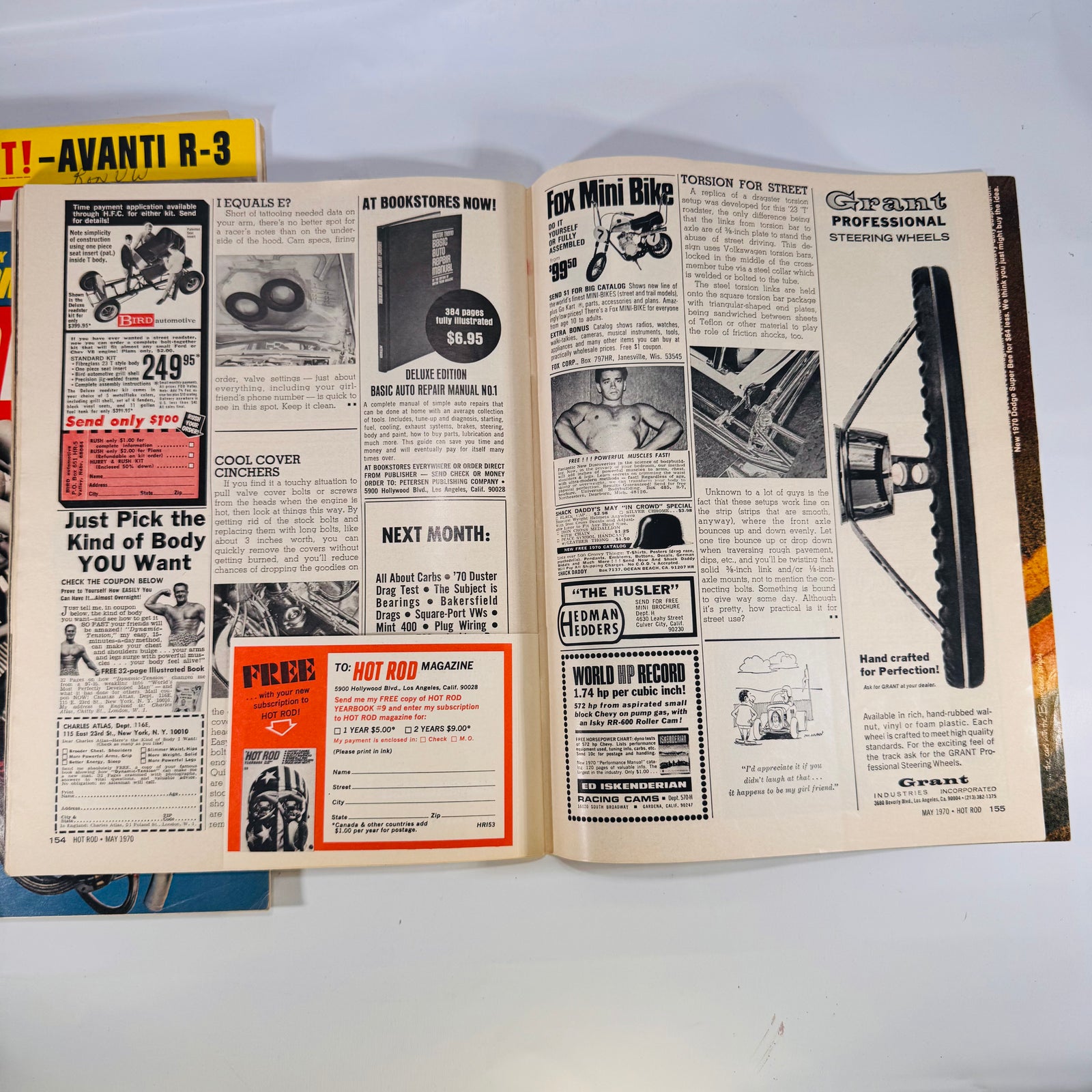 Three Vintage Hot Rod Magazines (1963 & 1970) – Classic Automotive History
