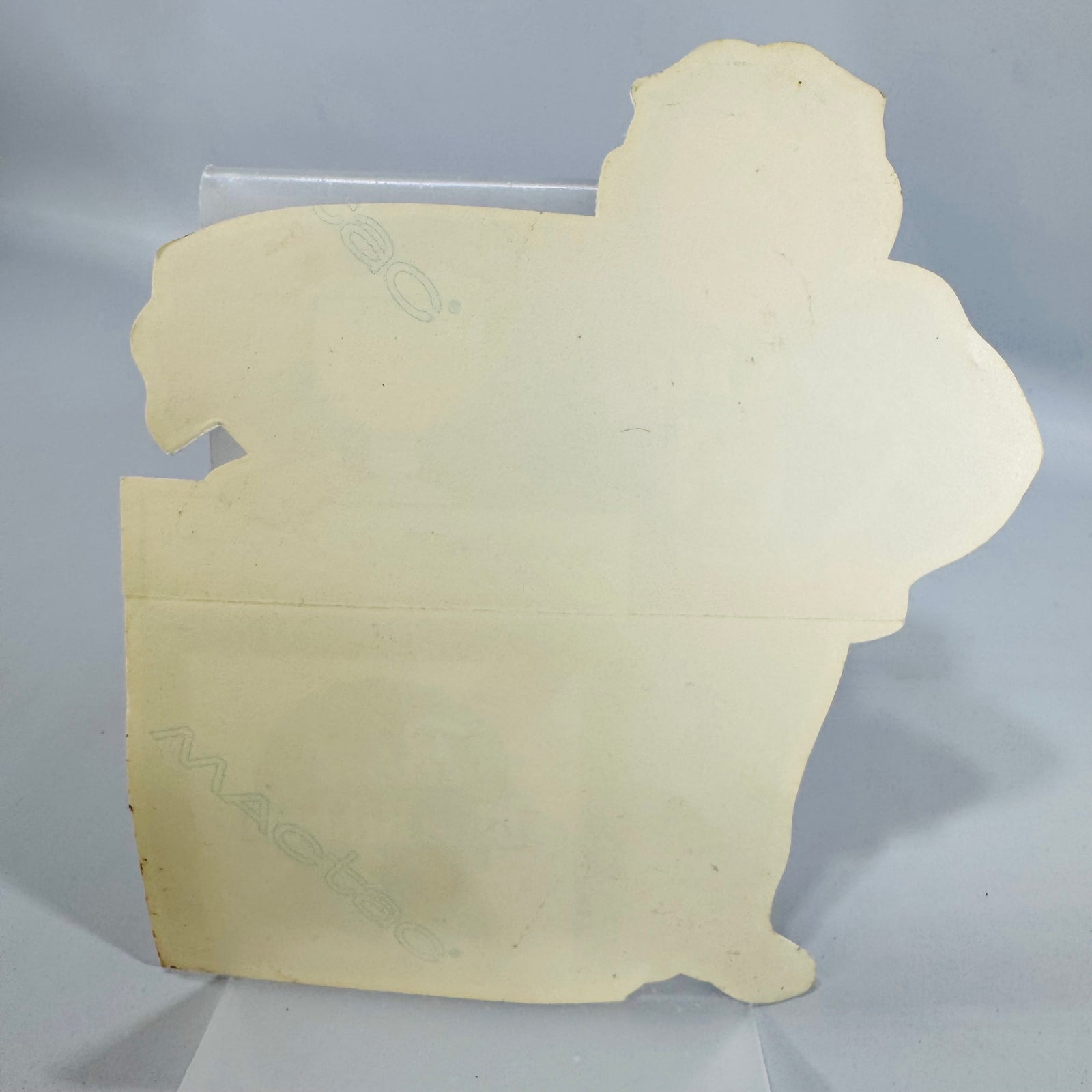 Vintage Pabst Blue Ribbon "Cool Blue" Superhero Die-Cut sticker — PBR Breweriana Advertising Display, Pabst Brewing Company Milwaukee Wisconsin
