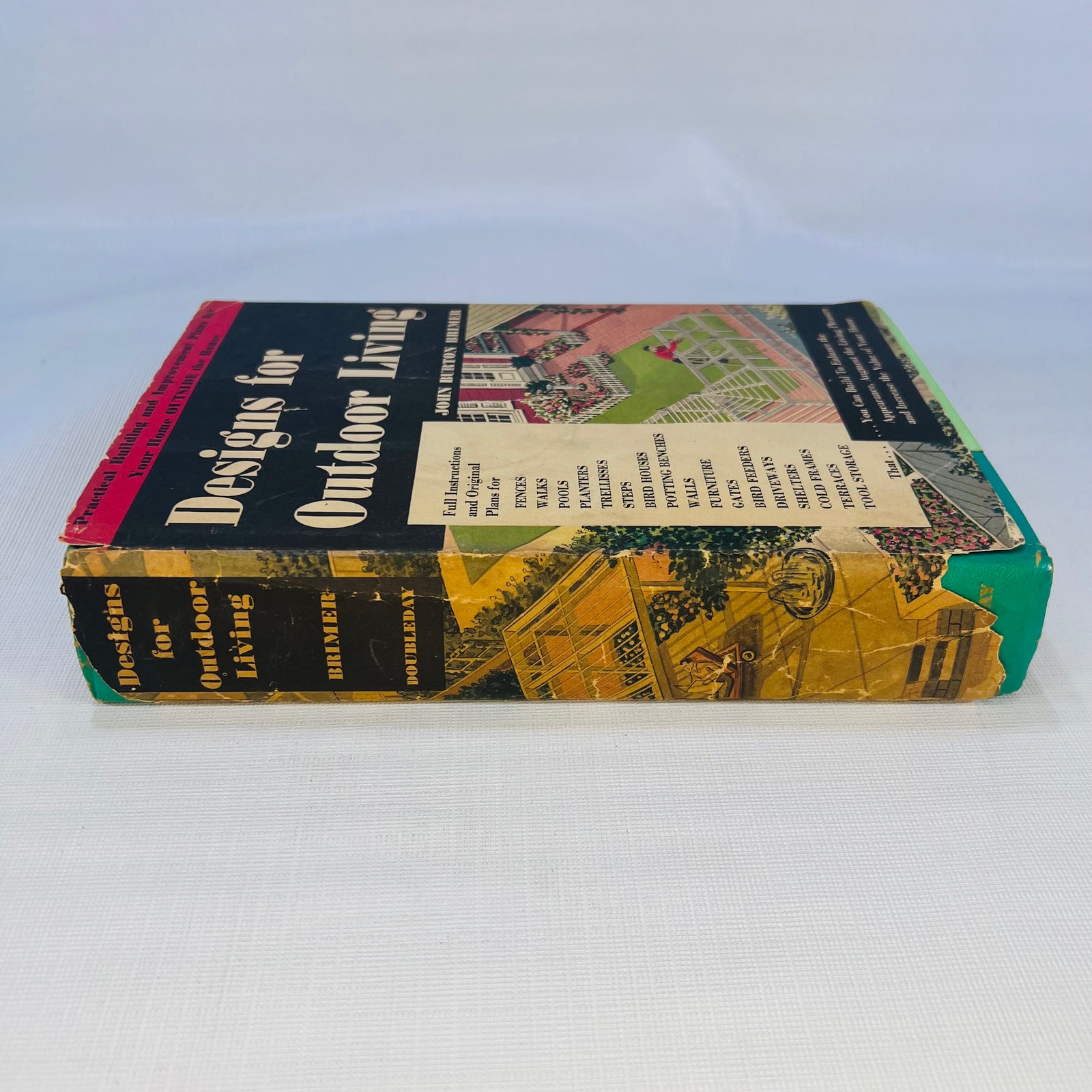 Designs for Outdoor Living by John Burton Brimer 1959 An American Garden Guild Book