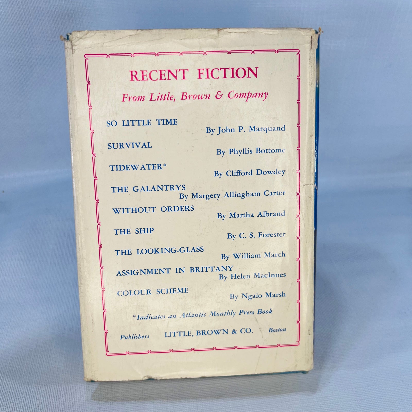 Mr. Mirakel by E. Phillips Oppenheim 1943 First Edition by Little Brown and Company