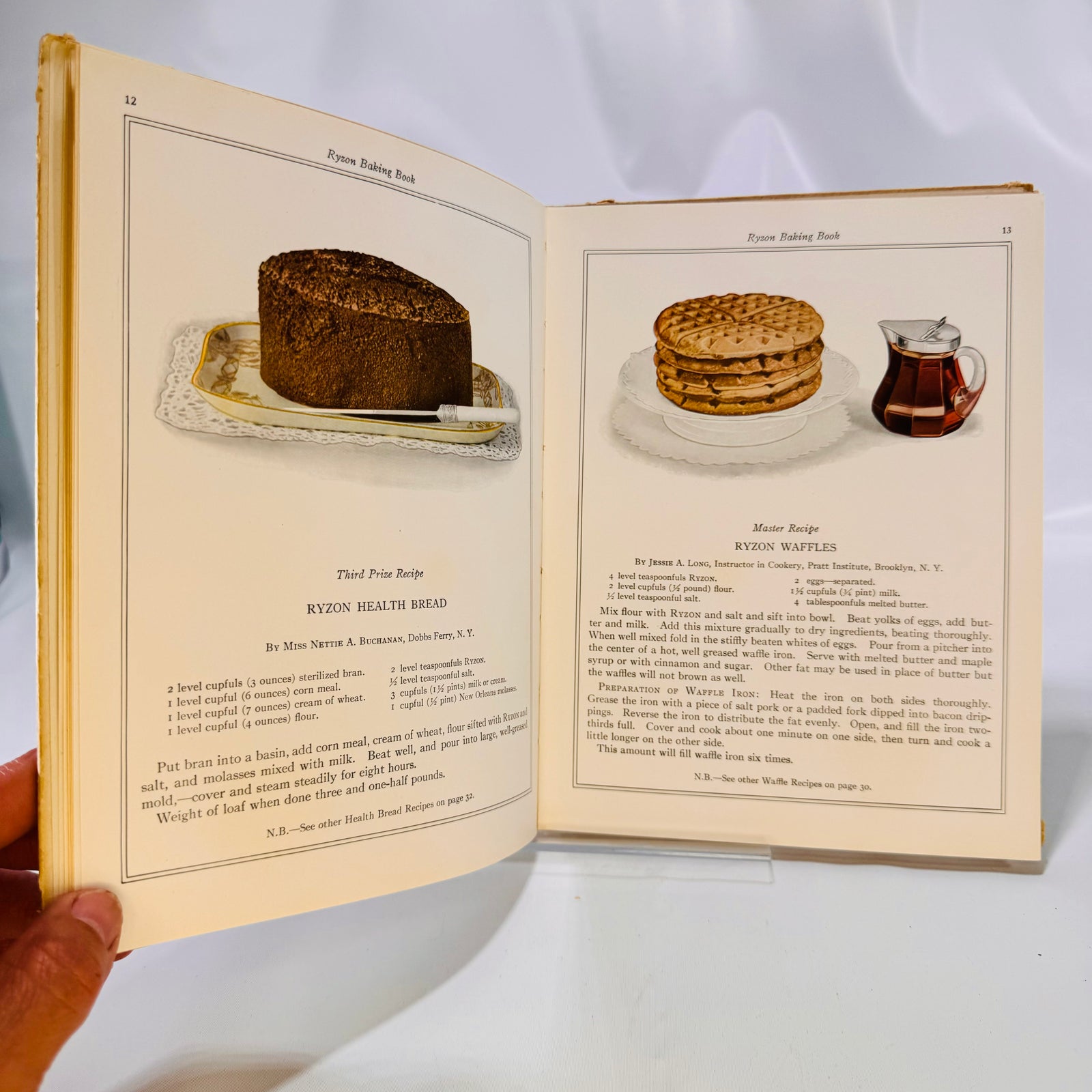 Ryzon Baking Book by Marion Harris Neil 1916 General Chemical Company