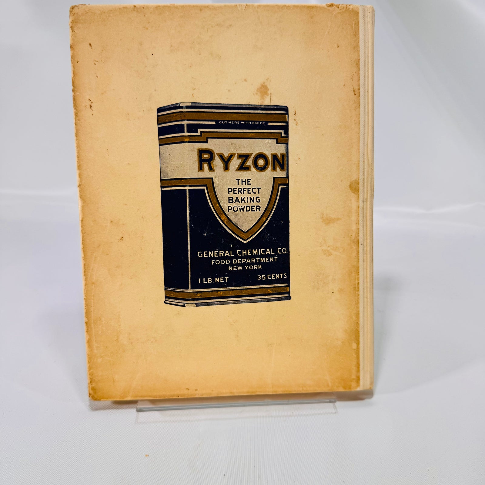 Ryzon Baking Book by Marion Harris Neil 1916 General Chemical Company