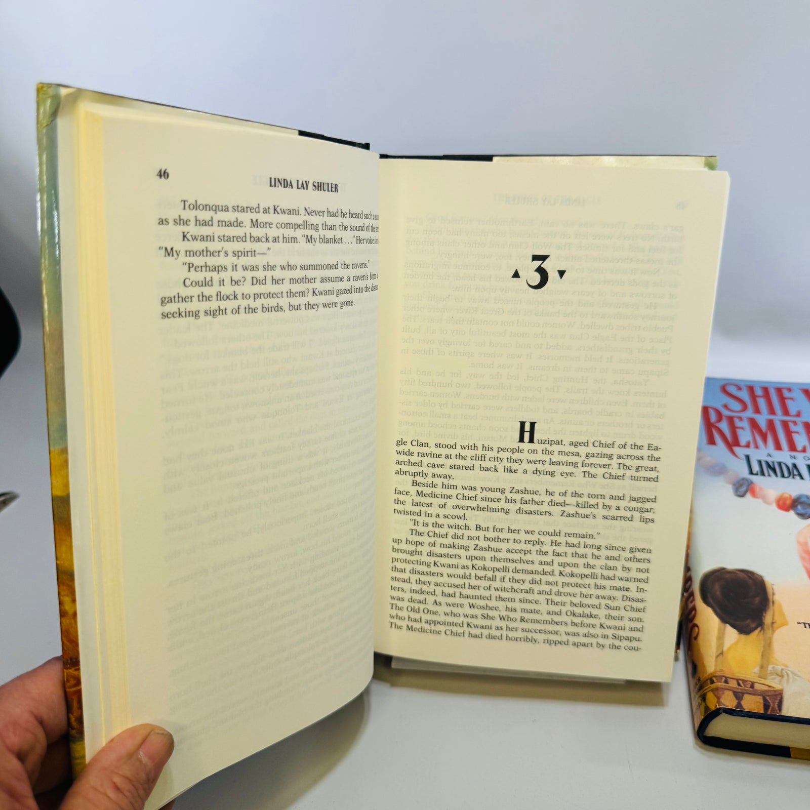 She Who Remembers & Voice of the Eagle Book Bundle— Linda Lay Shuler Native American Sagas