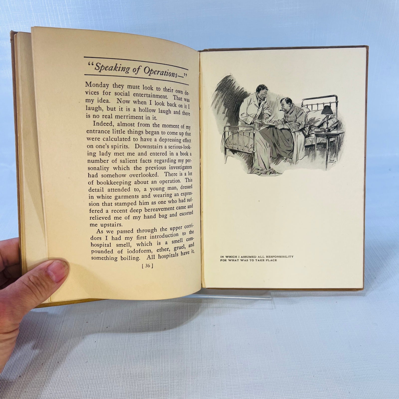Speaking of Operations Irvin S. Cobb illustrations by Tony Sarg 1915 George H. Doran Company