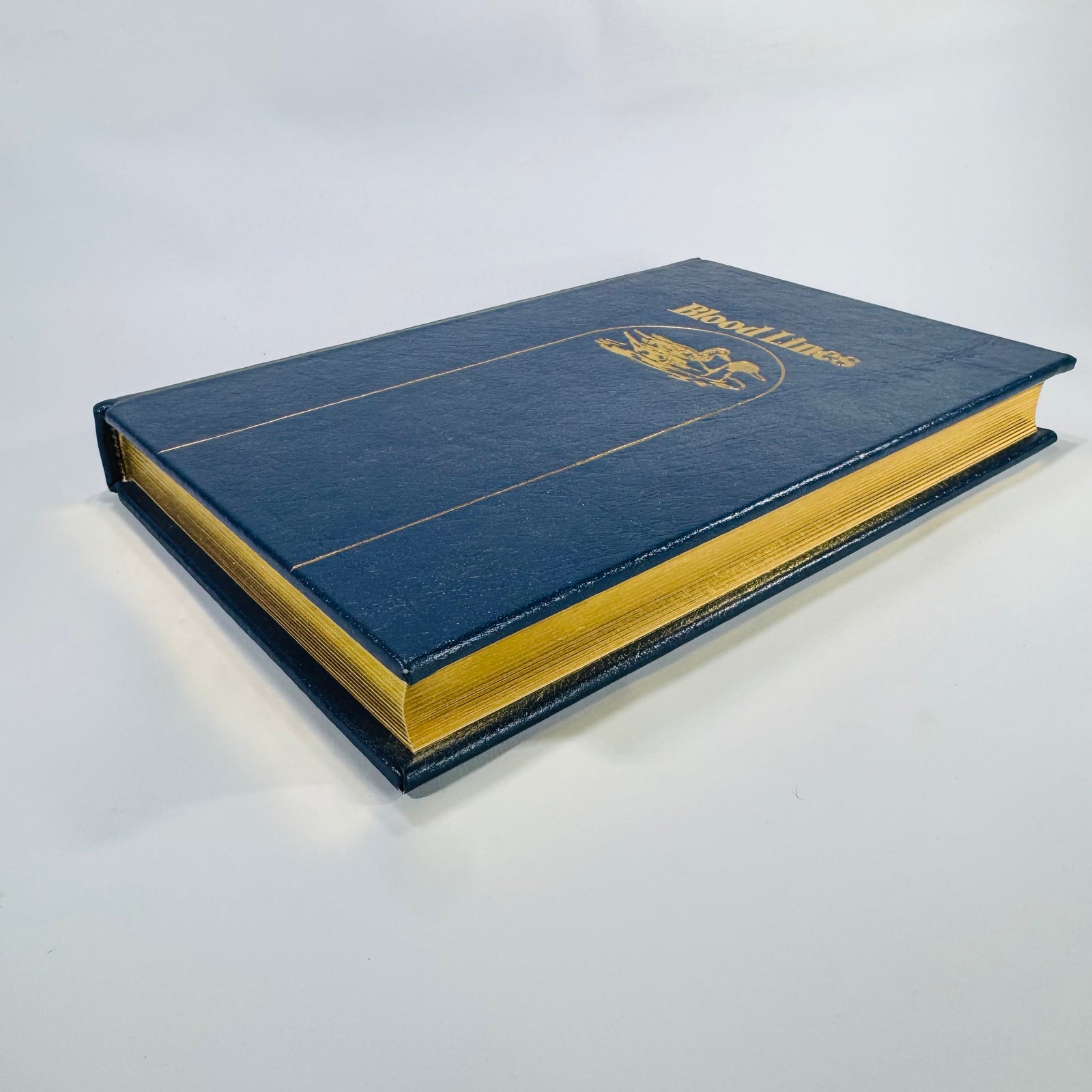 Blood Lines (1989 Limited Edition) — Nash Buckingham | Leather-Bound, Gilt Edges, Hunting & Fishing Sporting Essays