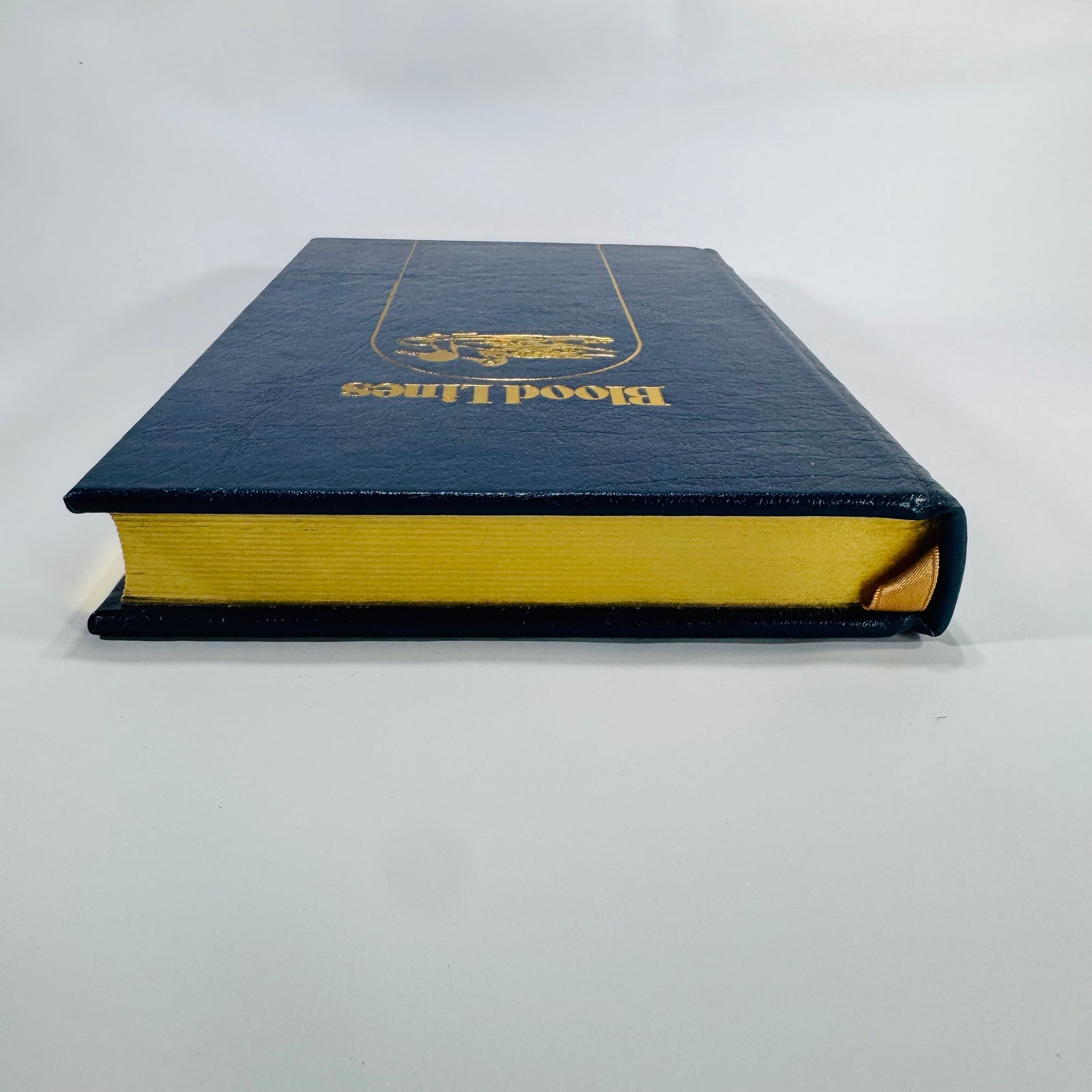 Blood Lines (1989 Limited Edition) — Nash Buckingham | Leather-Bound, Gilt Edges, Hunting & Fishing Sporting Essays