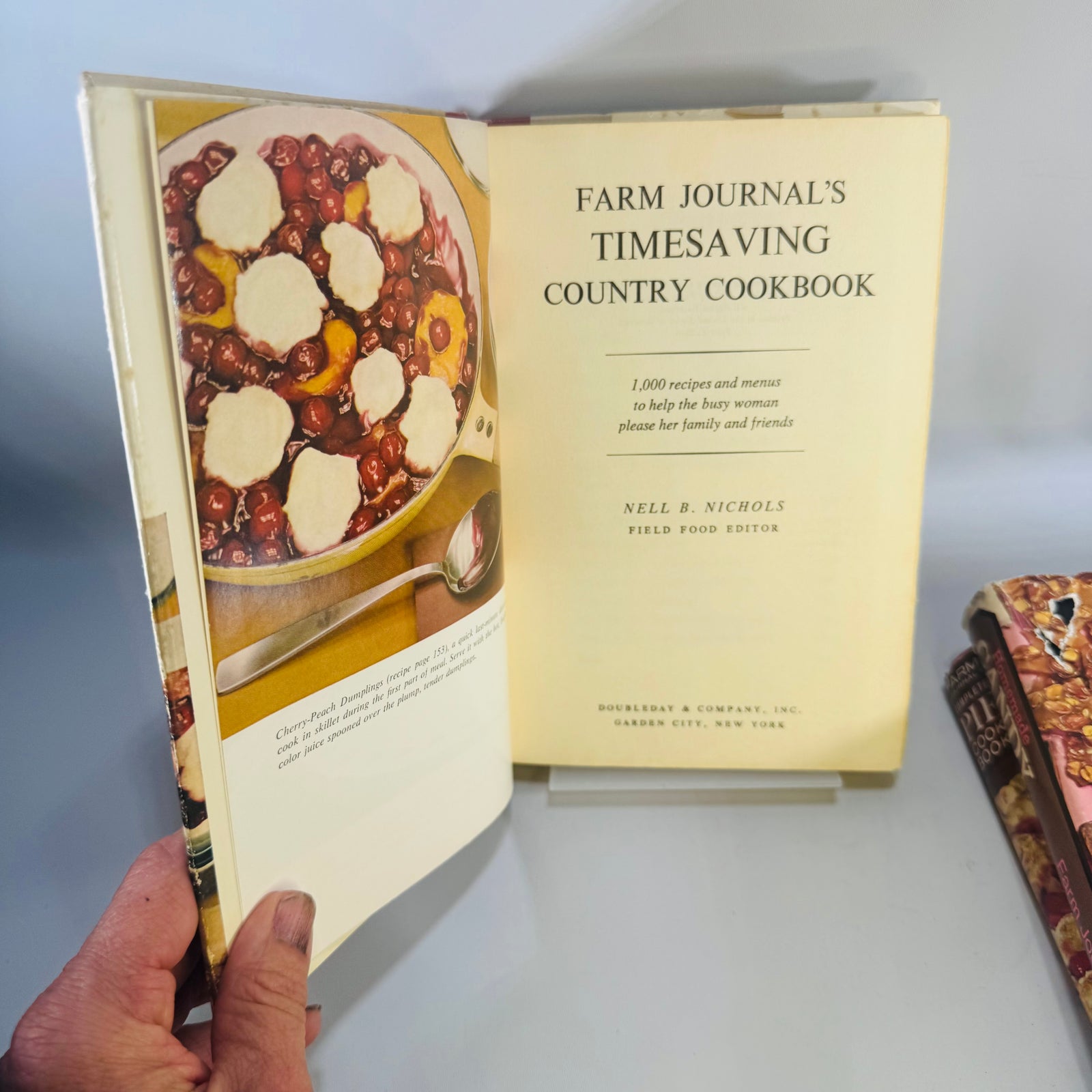 Farm Journal Cookbooks Bundle — Timesaving, Pie & Candy (3 Books with Dust Jackets)