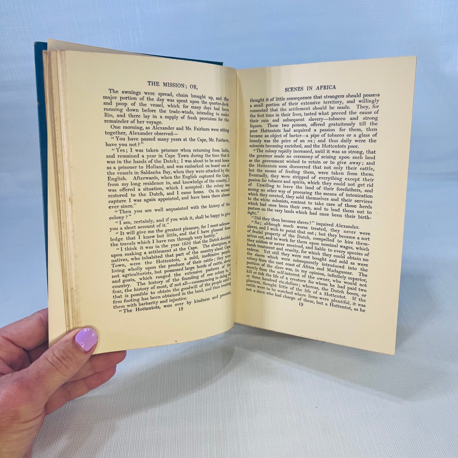 The Mission or Scenes in Africa by Captian Marryat illustrations by Henry Autsin No Publishing Date Found George Routledge and Sons Author's Edition
