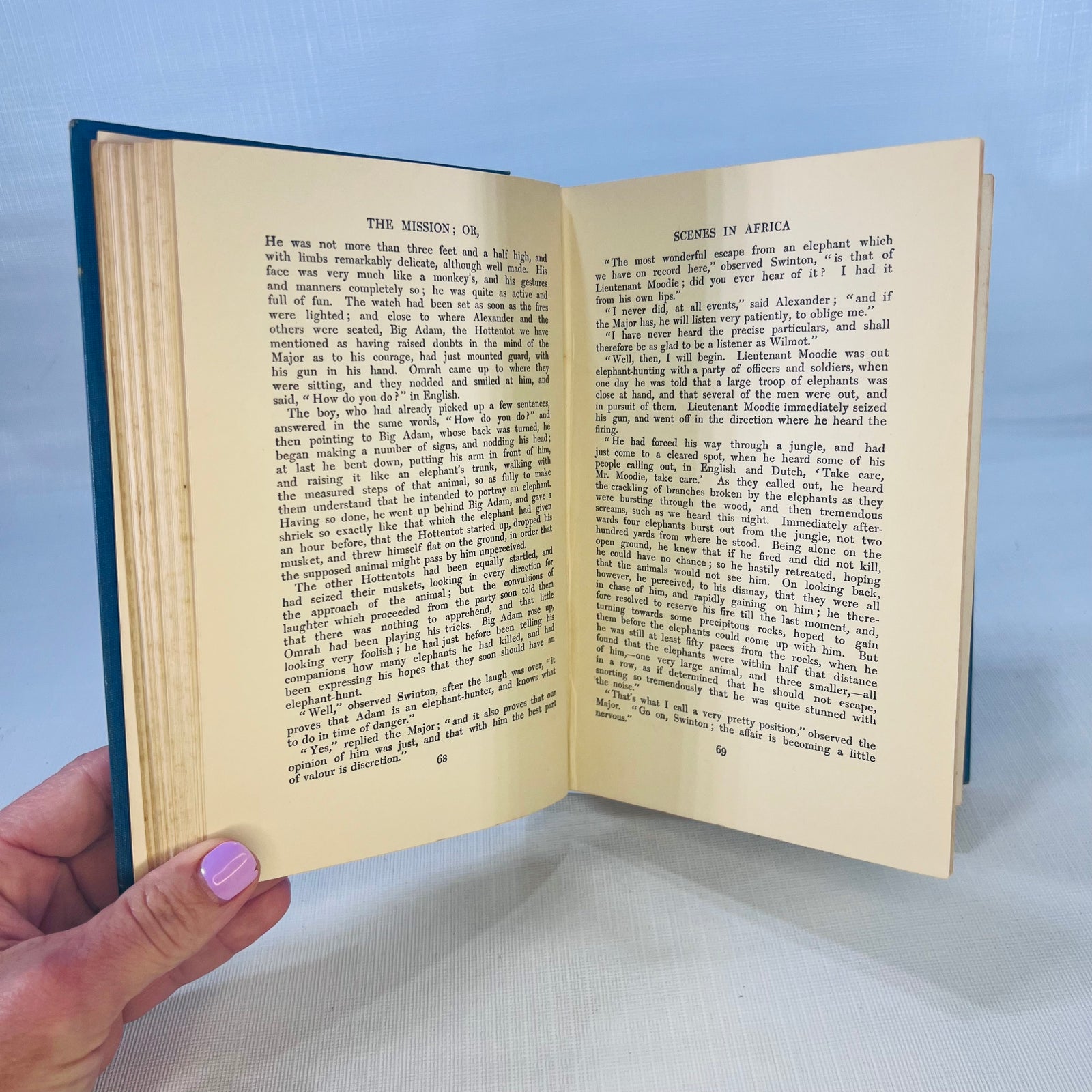 The Mission or Scenes in Africa by Captian Marryat illustrations by Henry Autsin No Publishing Date Found George Routledge and Sons Author's Edition