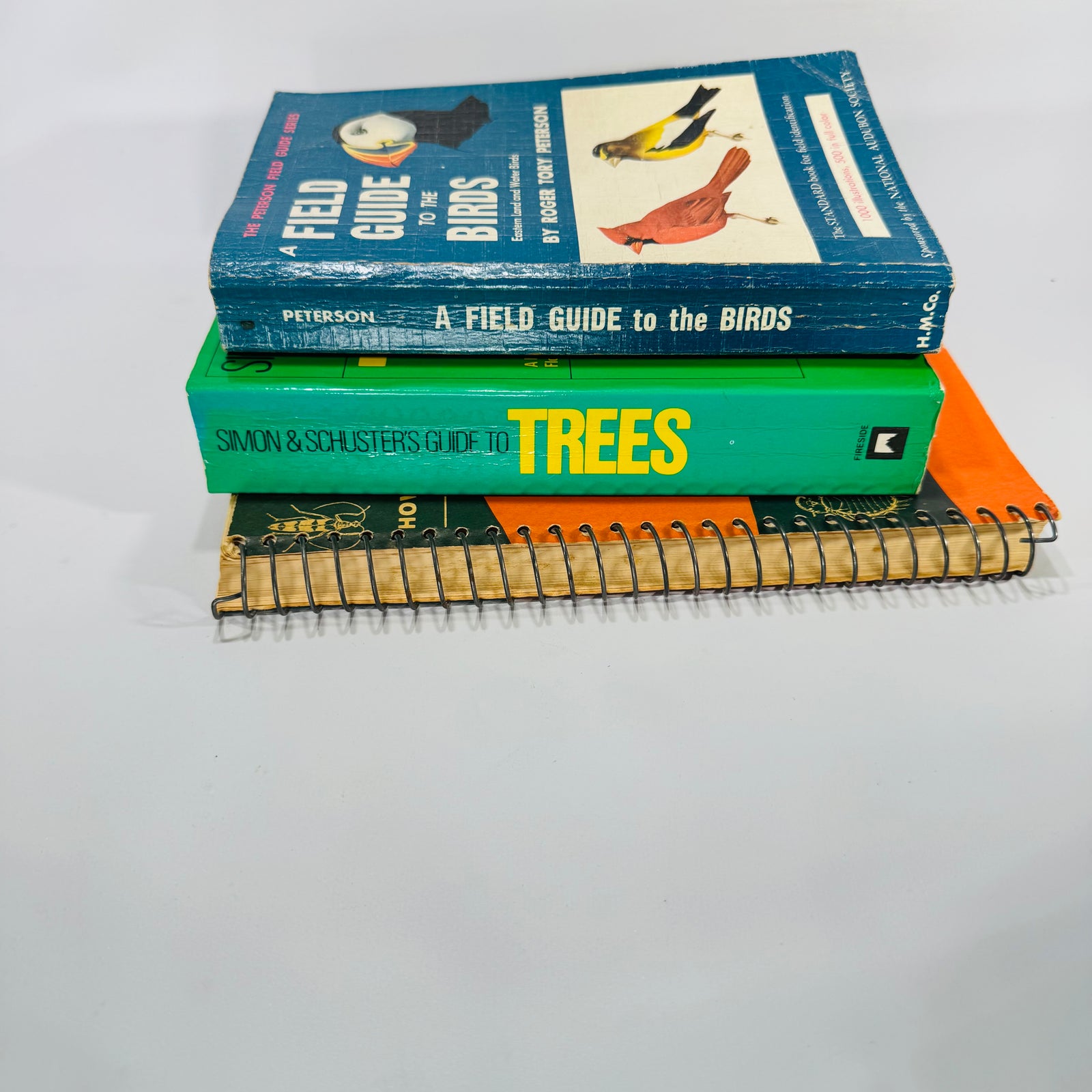 Mid-Century Natural History Field Guide Book Set (1950s–1970s) — Peterson, Simon & Schuster, Jaques | Illustrated Science Classics, Natural History