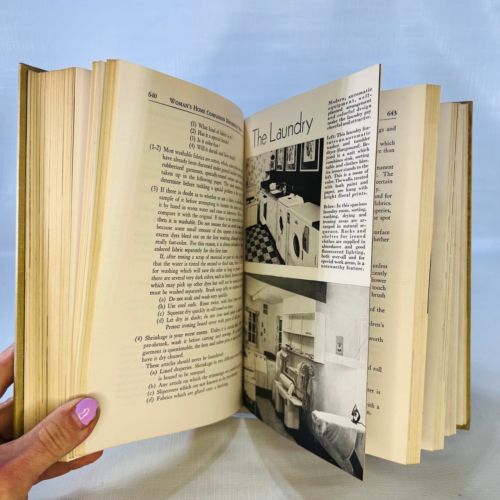 Woman's Home Companion Household Book edited by Henry Humphrey 1948 Doubleday & Company