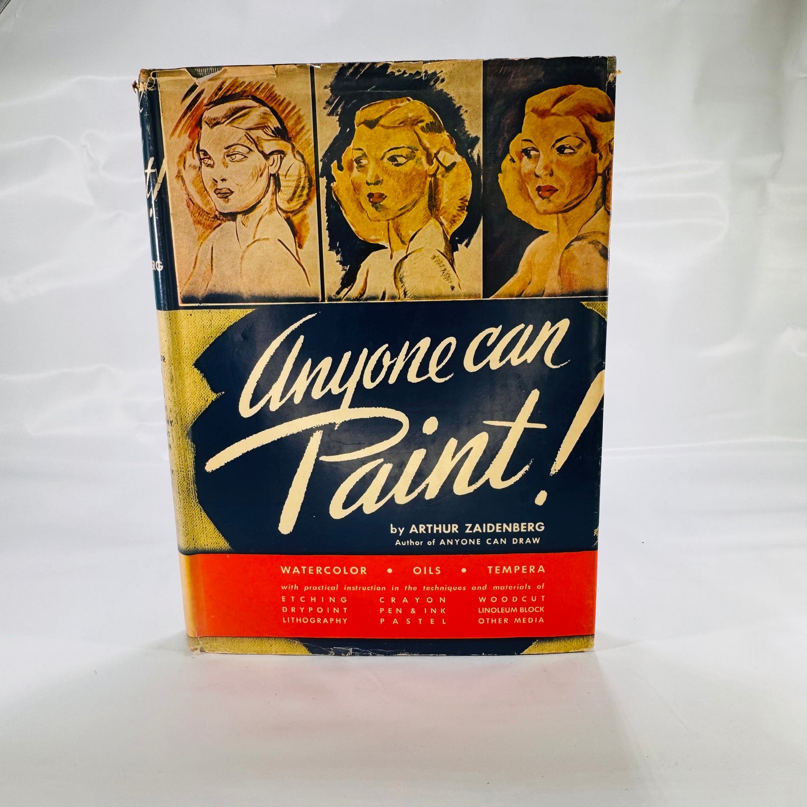 Anyone Can Paint (Art Instruction • Painting Techniques) – 1942 Illustrated Hardcover