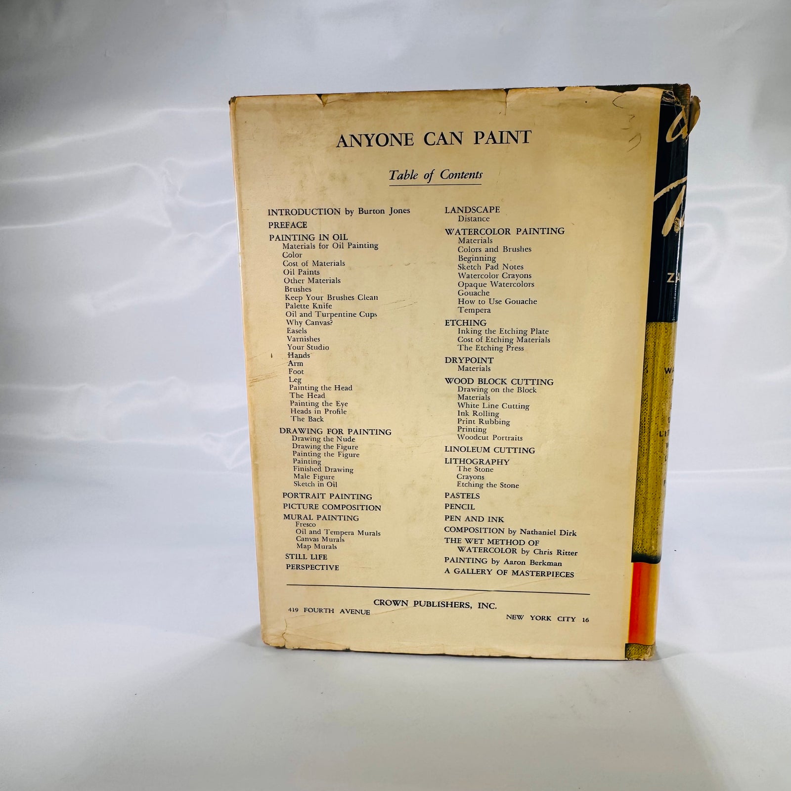 Anyone Can Paint (Art Instruction • Painting Techniques) – 1942 Illustrated Hardcover