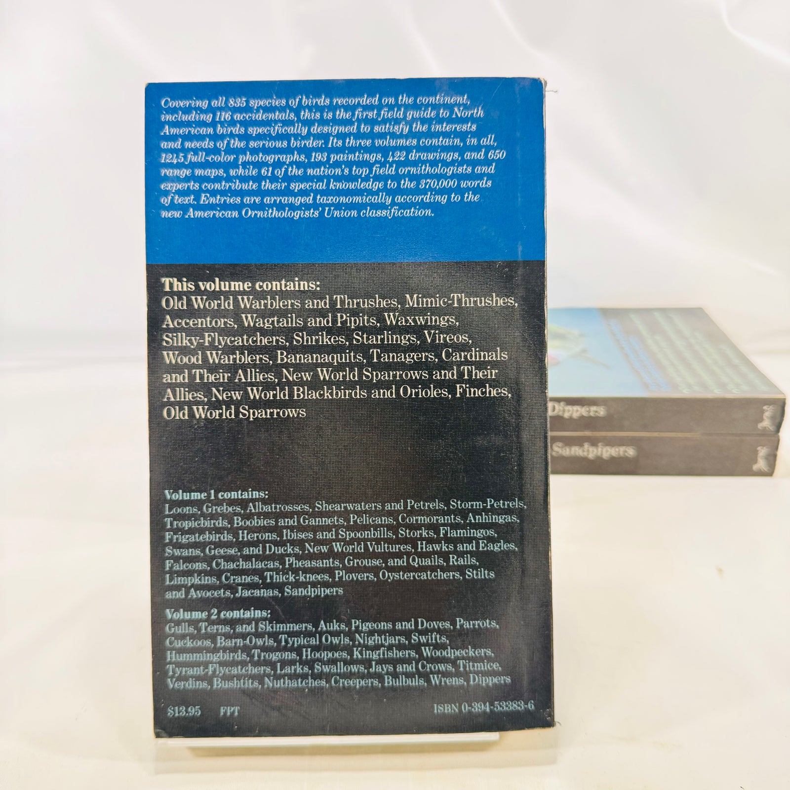 The Audubon Society Master Guide to Birding John Farrand 1983 by First Edition Three Volumes Loons to Sandpipers Gulls to Dippers Old-World Warblers-Sparrows
