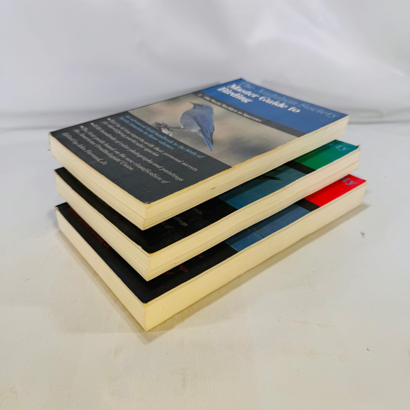 The Audubon Society Master Guide to Birding John Farrand 1983 by First Edition Three Volumes Loons to Sandpipers Gulls to Dippers Old-World Warblers-Sparrows