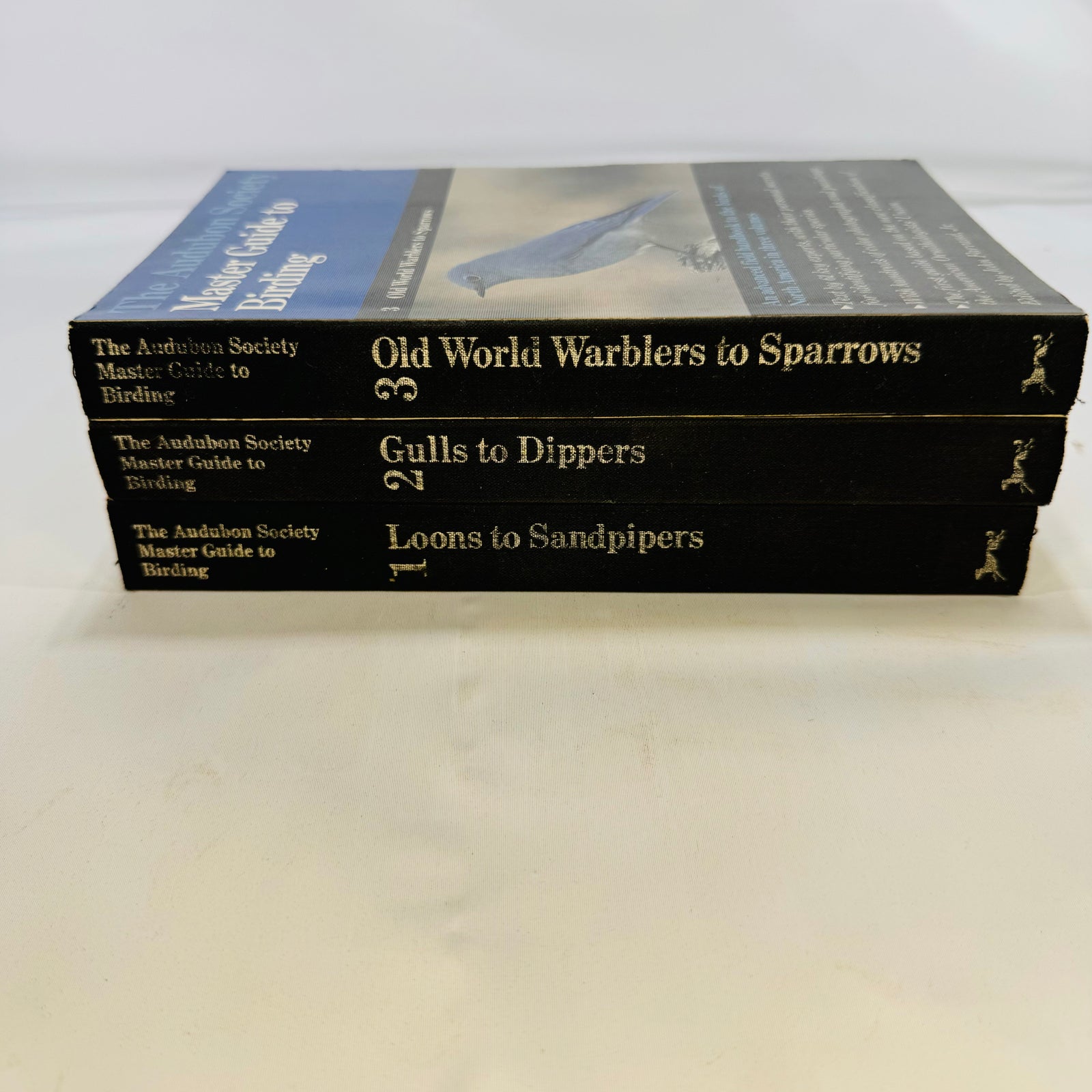 The Audubon Society Master Guide to Birding John Farrand 1983 by First Edition Three Volumes Loons to Sandpipers Gulls to Dippers Old-World Warblers-Sparrows