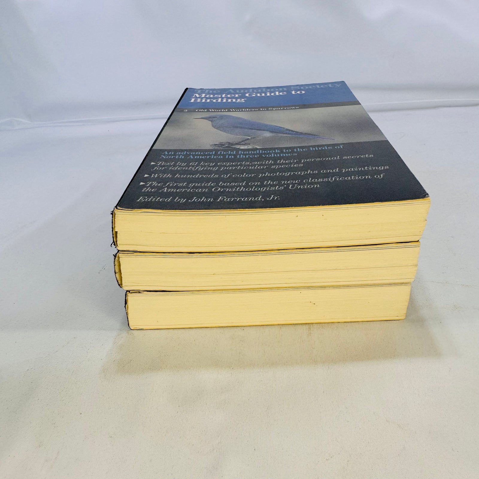The Audubon Society Master Guide to Birding John Farrand 1983 by First Edition Three Volumes Loons to Sandpipers Gulls to Dippers Old-World Warblers-Sparrows