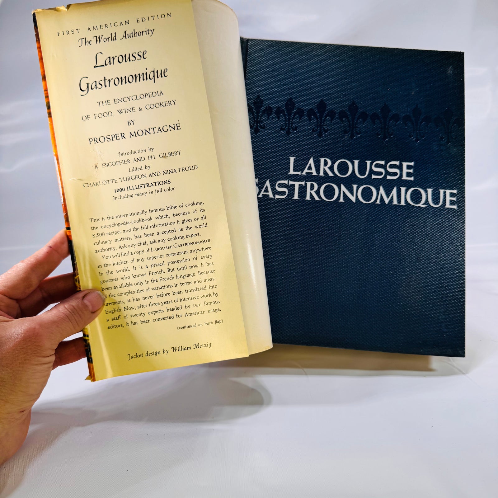 New Larousse Gastronomique The Worlds Greatest Cookery Reference Book 1983 Encyclopedia of Food Wine and Cookery Vintage Recipes Cookbook