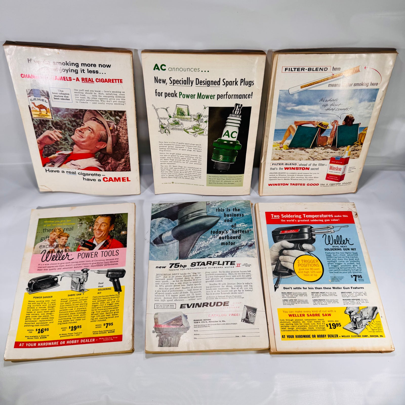 Popular Mechanics Magazine Run – July to December 1959 (6 Consecutive Issues)