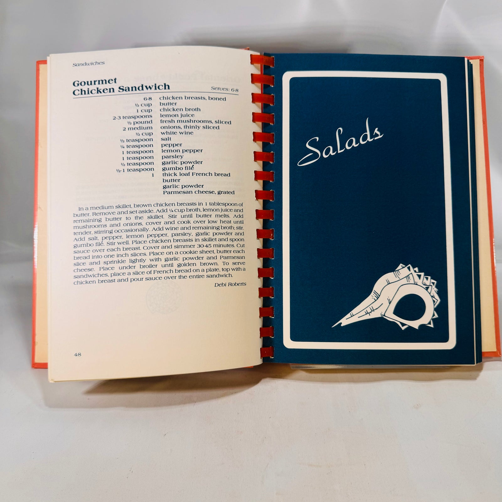 Sugar Beach by The Junior League of Fort Walton Beach Florida 1984 First Edition Wimmer Book Dist