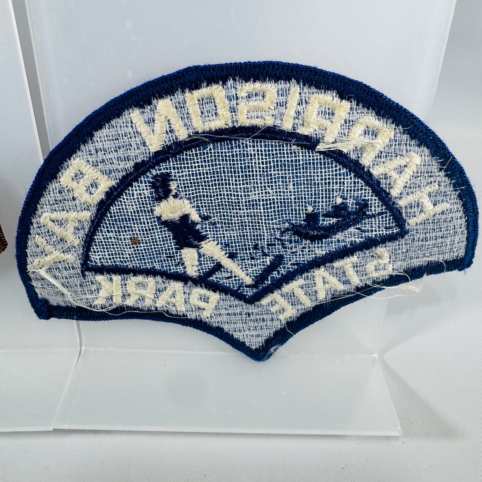 Vintage Tennessee State Park Patch Set (2) – Harrison Bay + Meeman-Shelby Forest (4x3)