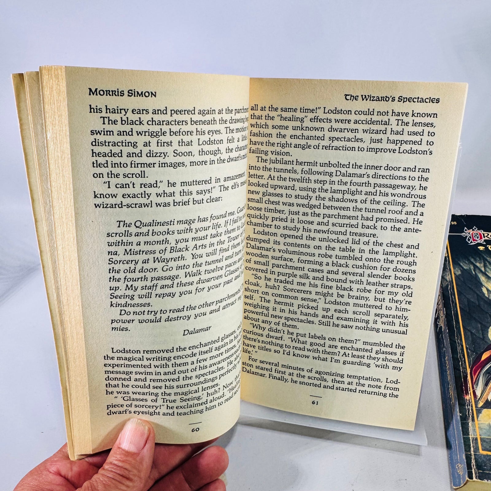 1987 Dragonlance Tales Volumes 1 and 2 First Printing TSR Fantasy Paperback Book Bundle