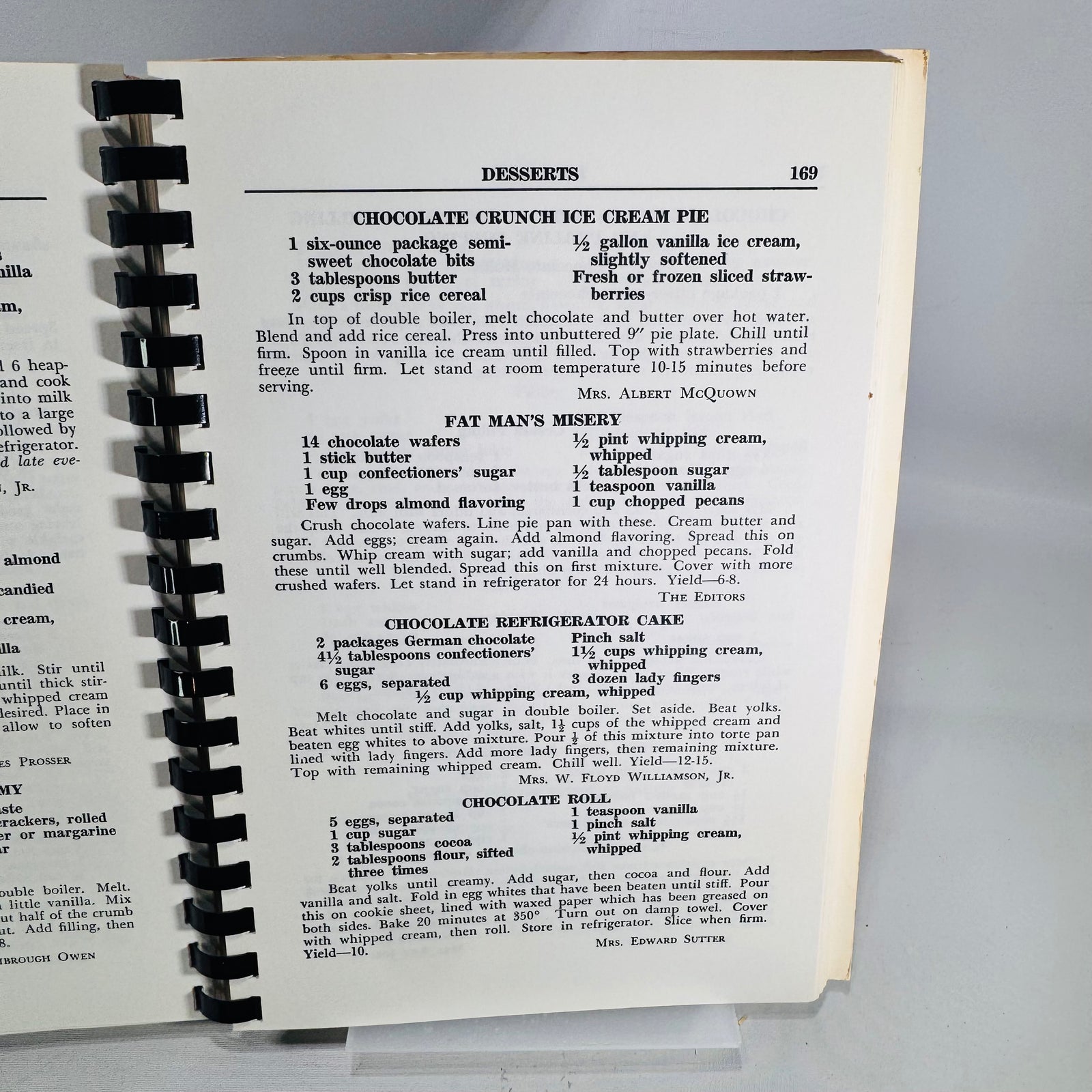 River Road Recipes Vintage Louisiana Cookbook Junior League Baton Rouge Plasitc Comb