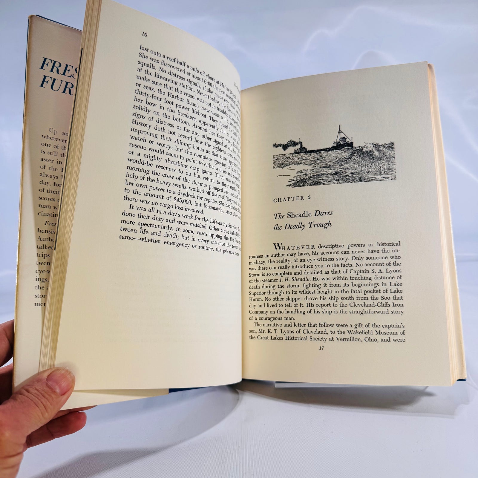 Freshwater Fury • Yarns & Reminiscences of the Greatest Storm in Inland Navigation • Frank Barcus